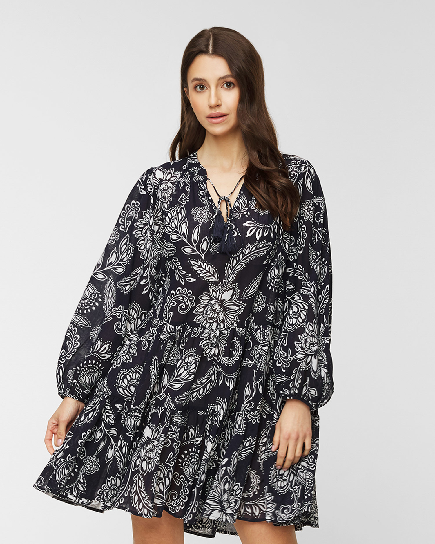 Šaty SEAFOLLY FOLKLORE TIER DRESS
