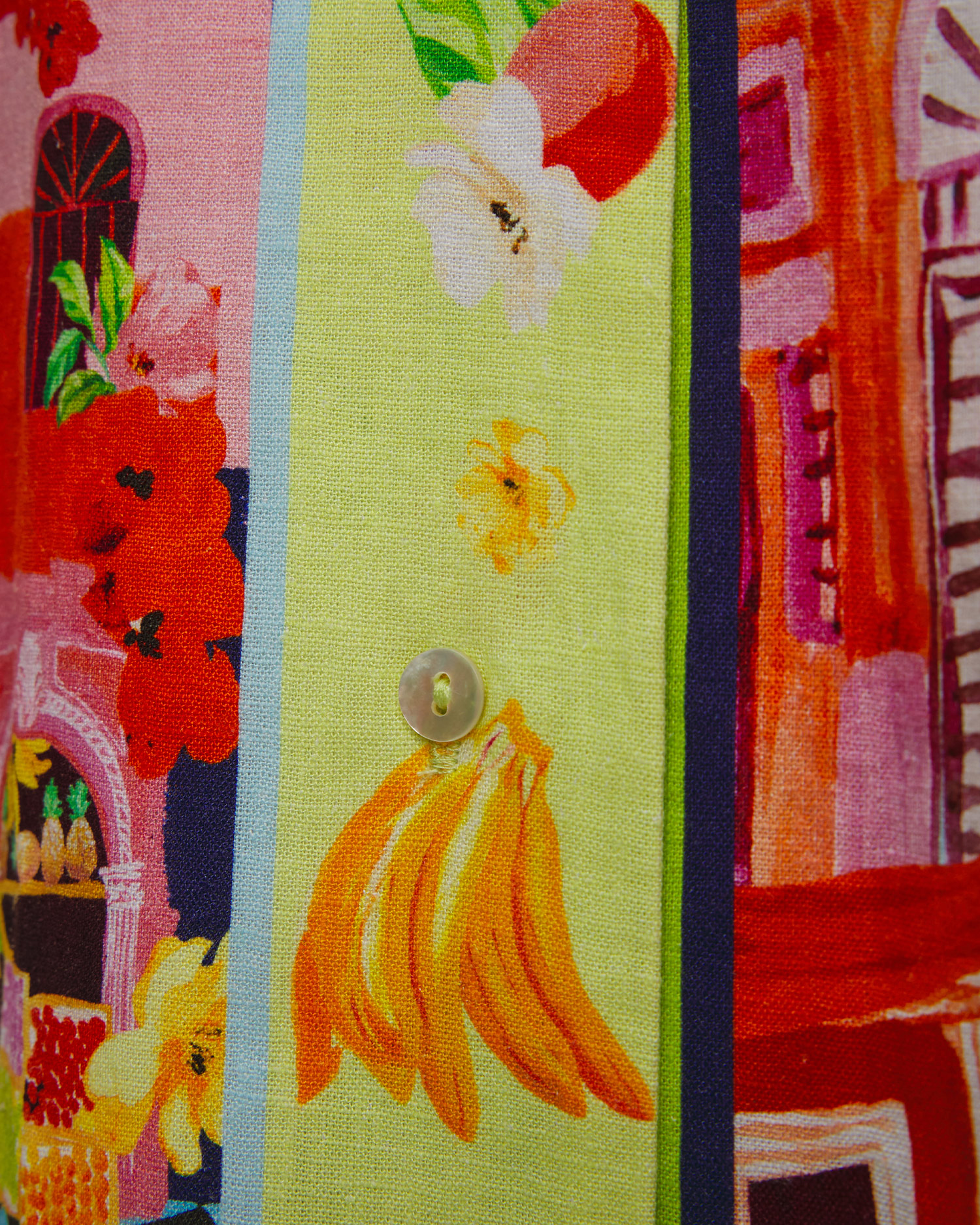 Koszula z lnem Seafolly Cuba Shirt