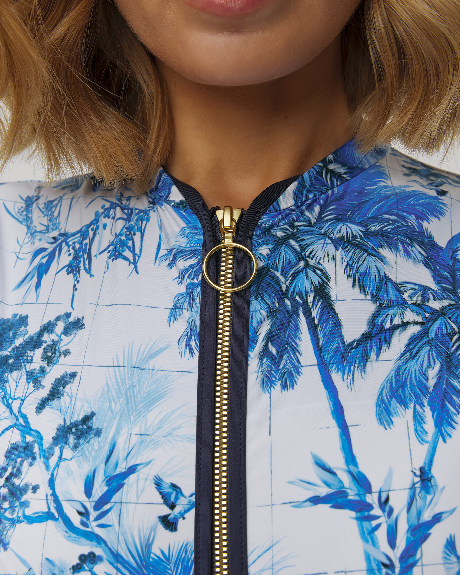 Women's bathing suit Seafolly Zip Front One Piece