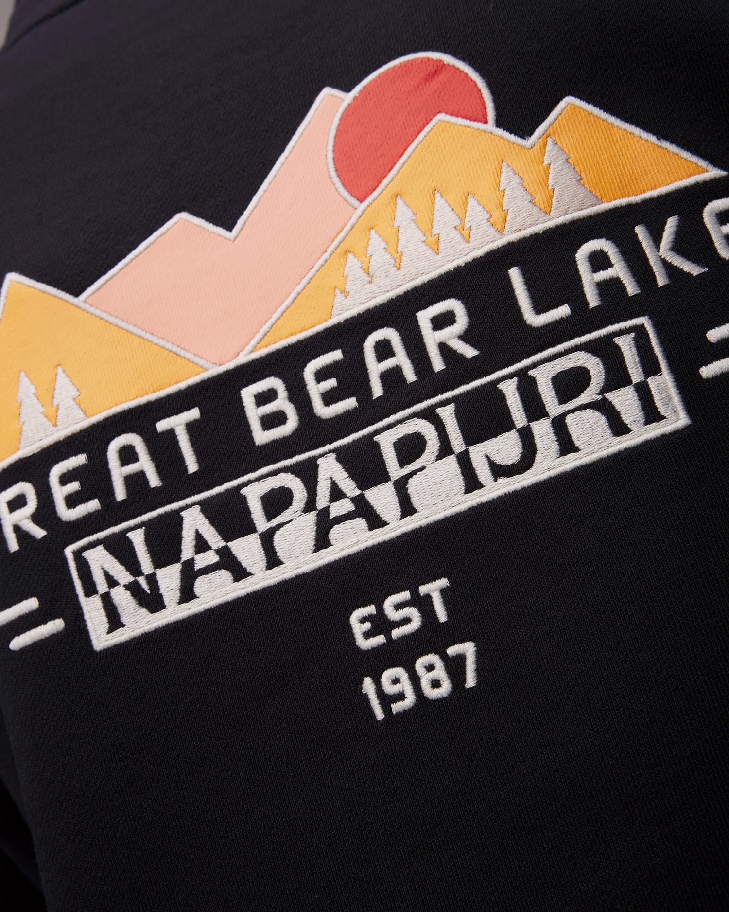 Černá pánská mikina Napapijri B-Boyd H