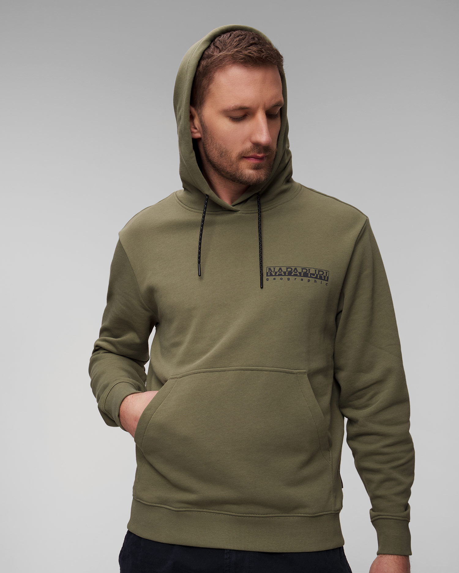 Pánská zelená mikina Napapijri B-Boyd H