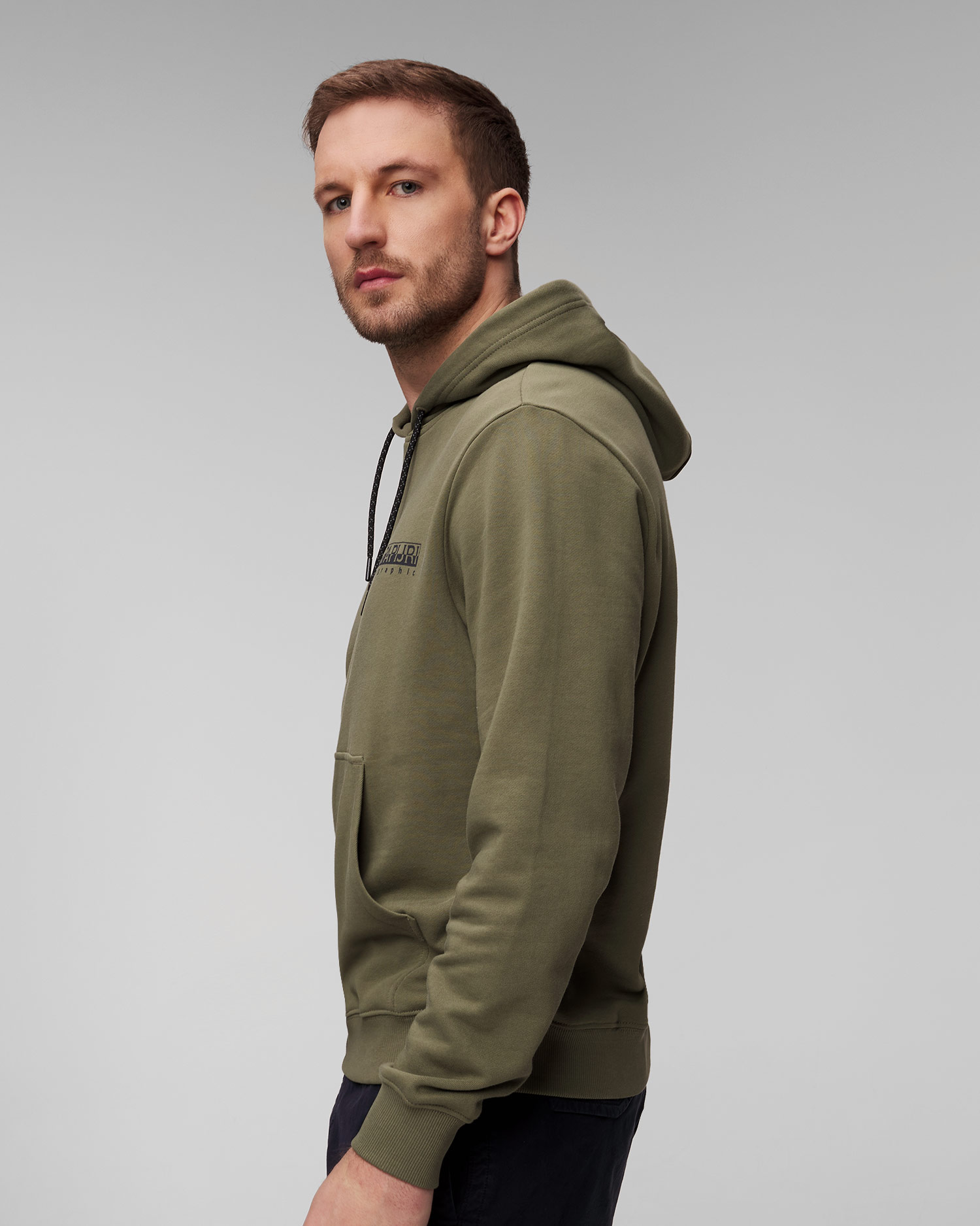 Pánská zelená mikina Napapijri B-Boyd H