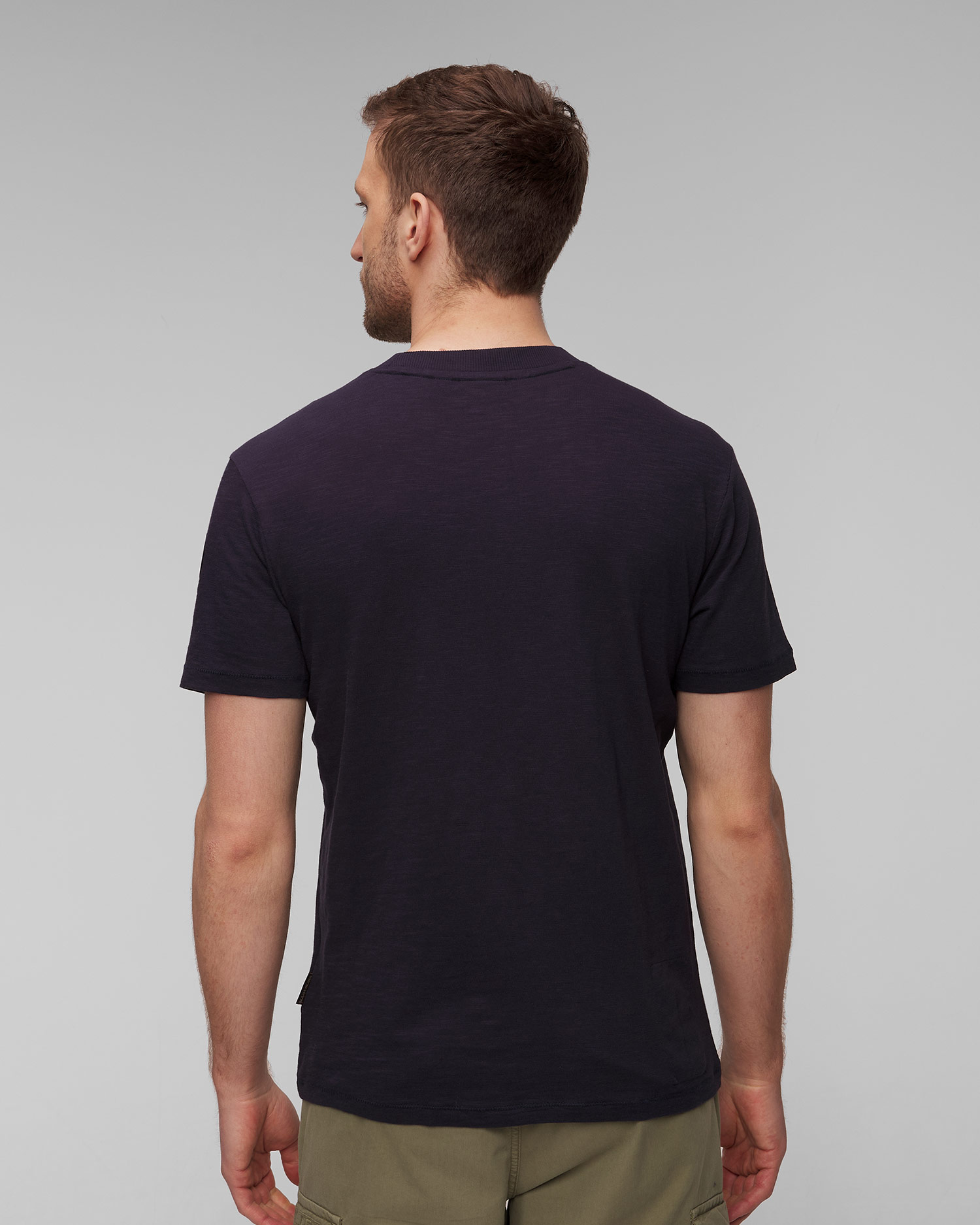 Tmavě modré pánské tričko Napapijri S-Tepees