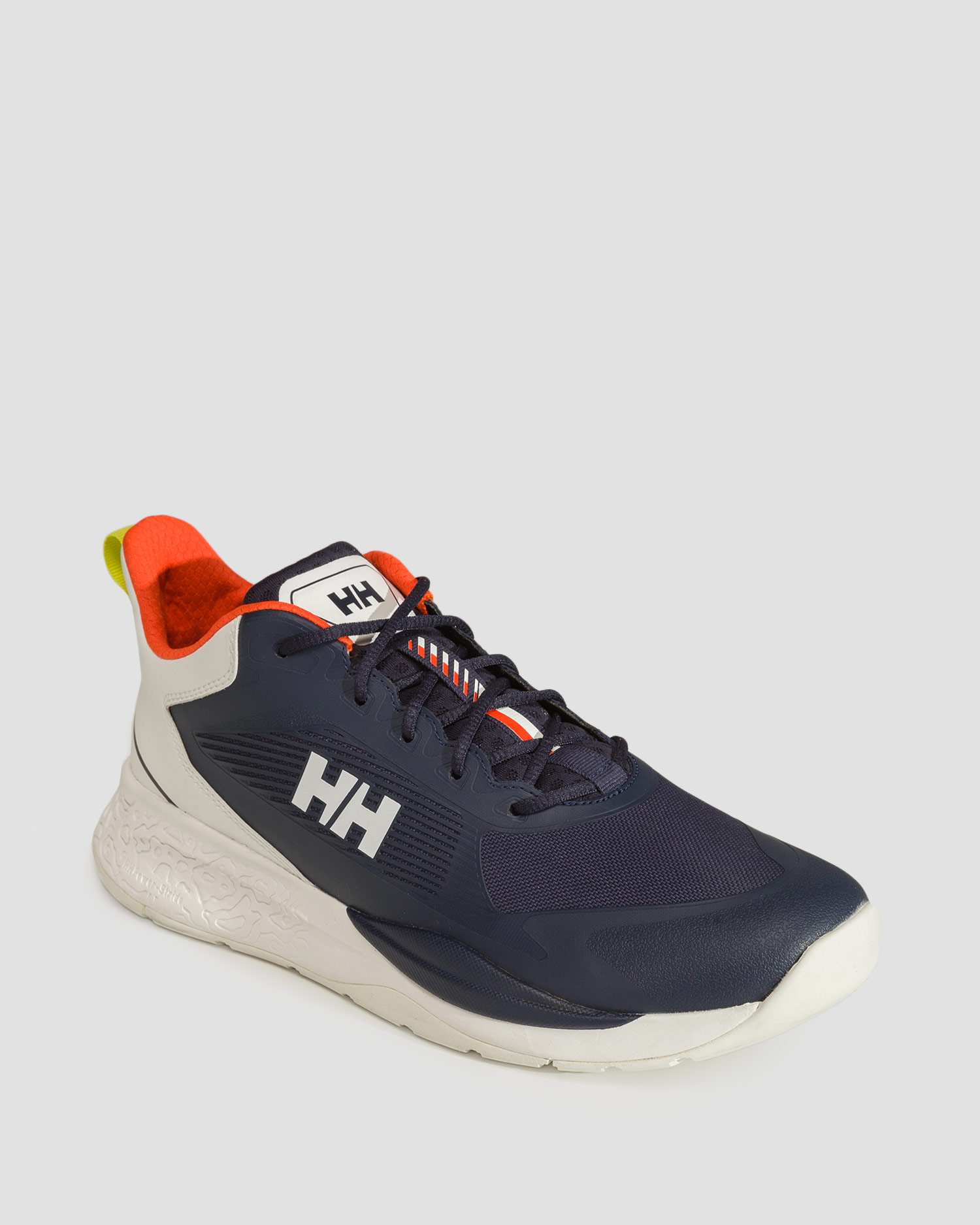 Chaussures de voile bleu marine et blanc pour hommes Helly Hansen Foil AC-37 Low 