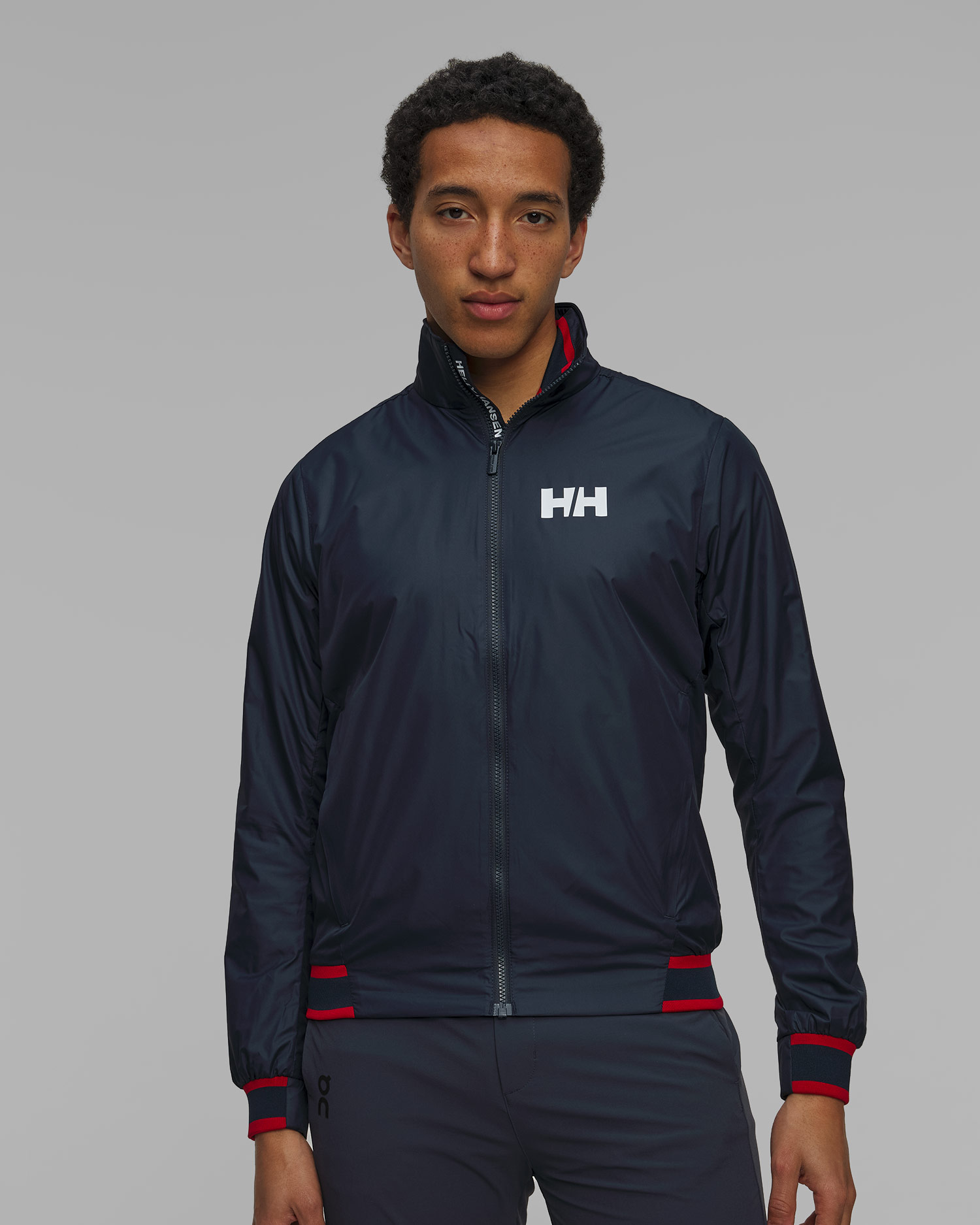 Kurtka wiatrówka męska Helly Hansen Salt Windbreaker granatowa