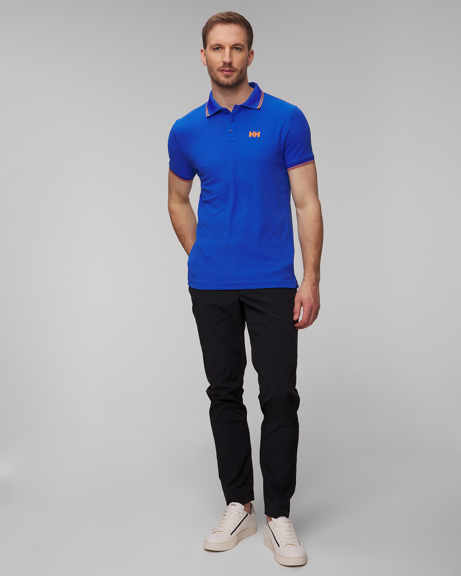 Helly Hansen Kos Polo Herren-Poloshirt in Blau