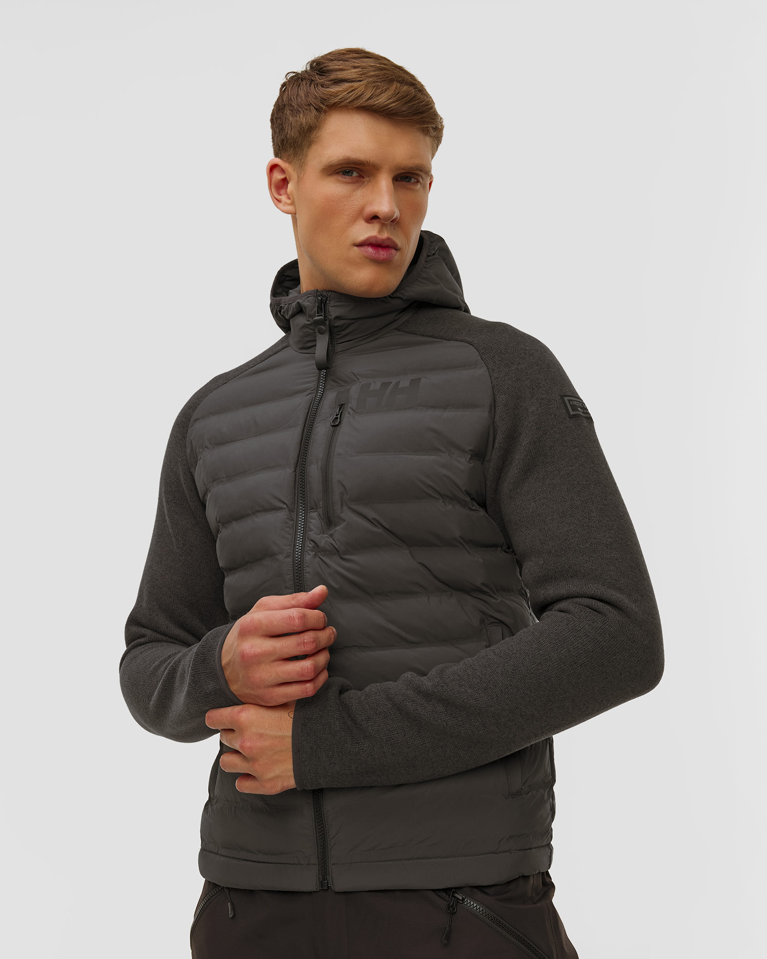 Kurtka hybrydowa męska Helly Hansen Arctic Ocean Hybrid Insulator szara