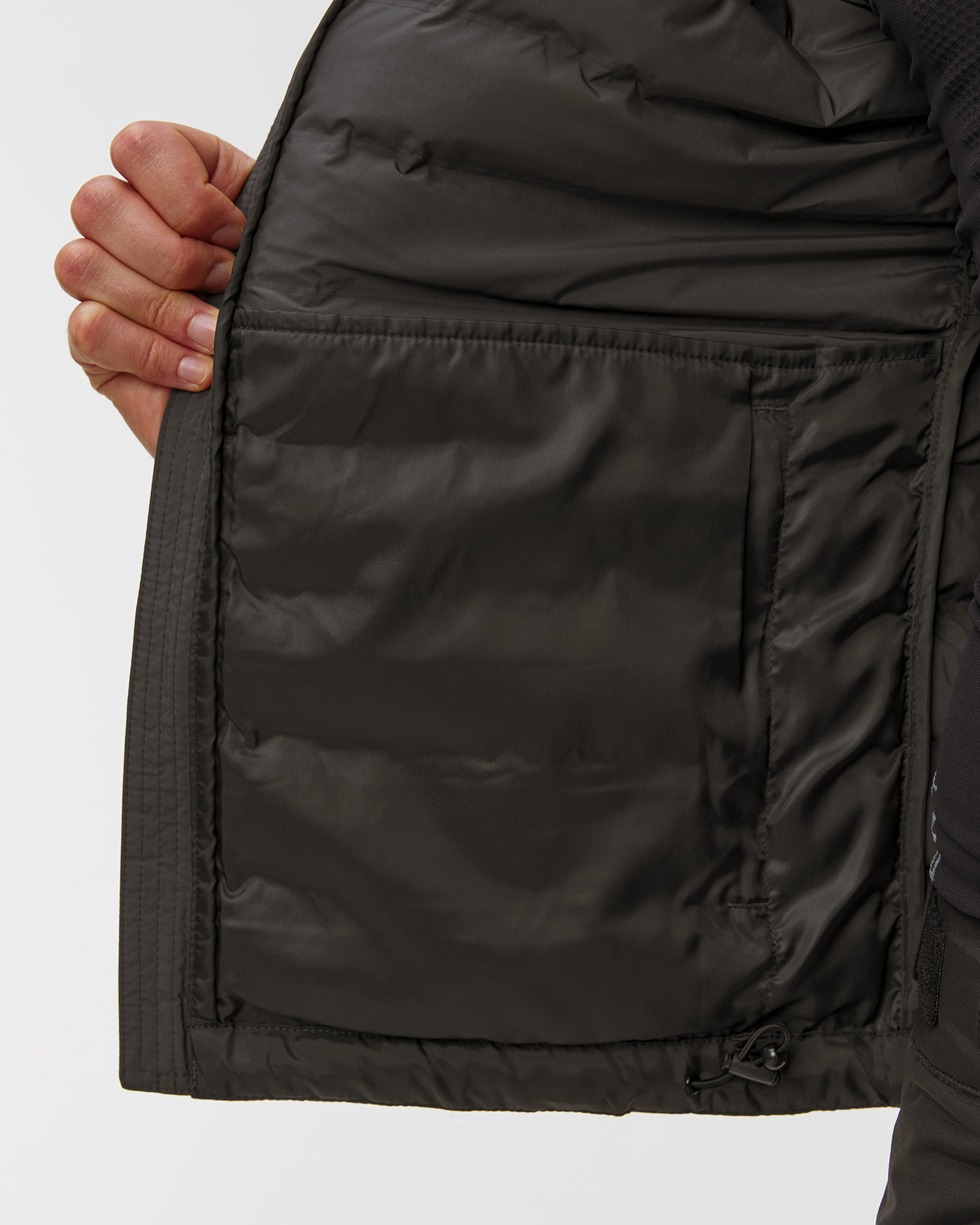 Pánská bundomikina Helly Hansen Arctic Ocean Hybrid Insulator v šedé barvě