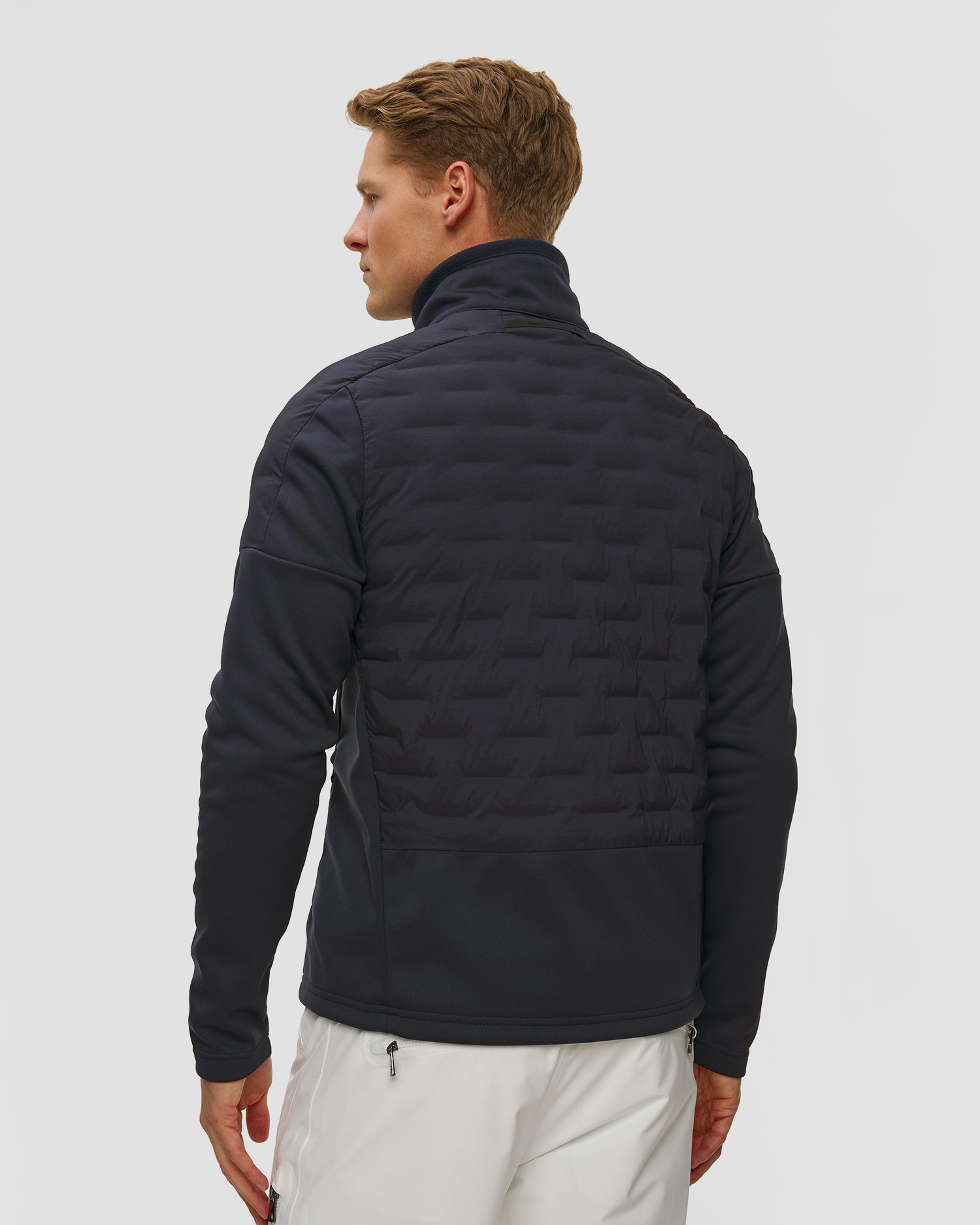 Pánská bundomikina Helly Hansen Hp Hybrid Stretch Insulator v Tmavě Modré Barvě