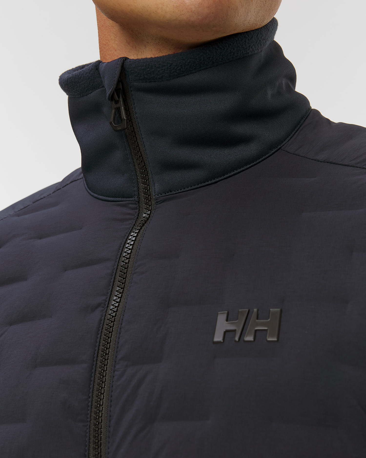 Pánská bundomikina Helly Hansen Hp Hybrid Stretch Insulator v Tmavě Modré Barvě