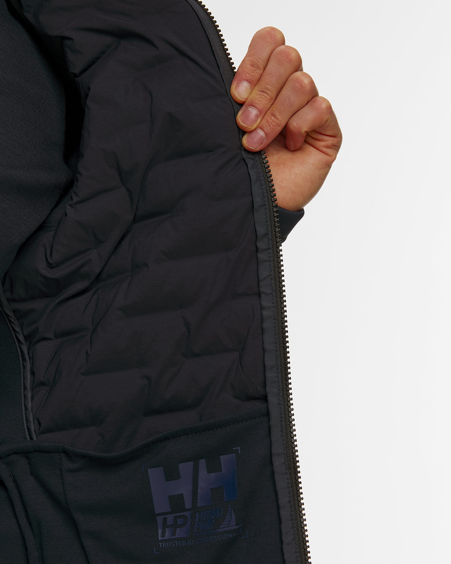 Pánská bundomikina Helly Hansen Hp Hybrid Stretch Insulator v Tmavě Modré Barvě
