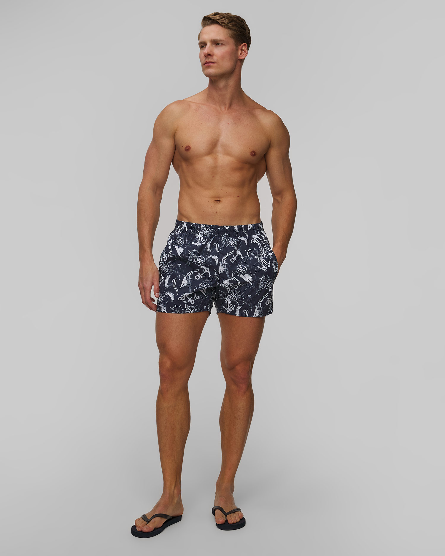Pánske plavecké šortky Helly Hansen Newport Trunk tmavomodré