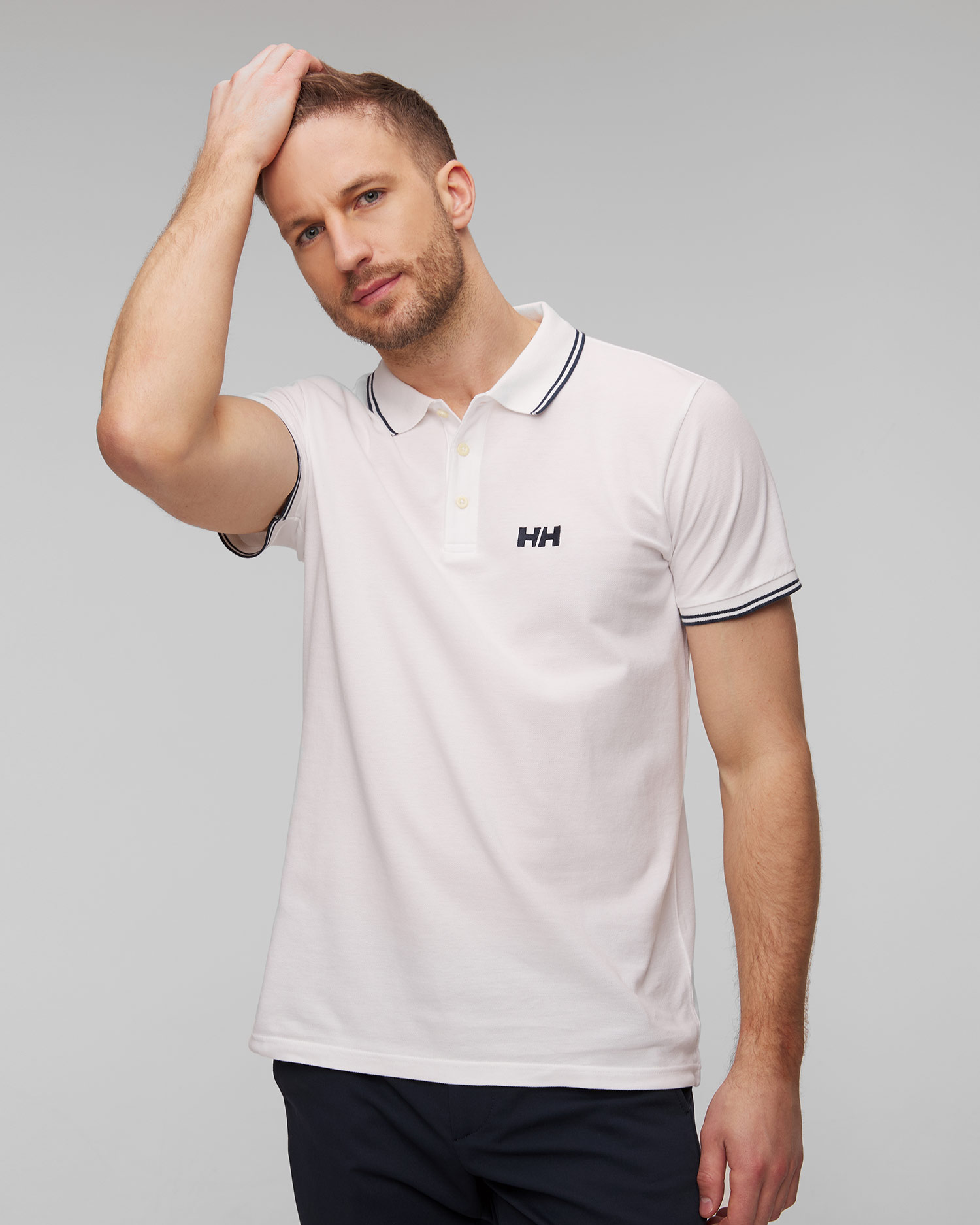 Men's white Helly Hansen Genova Polo