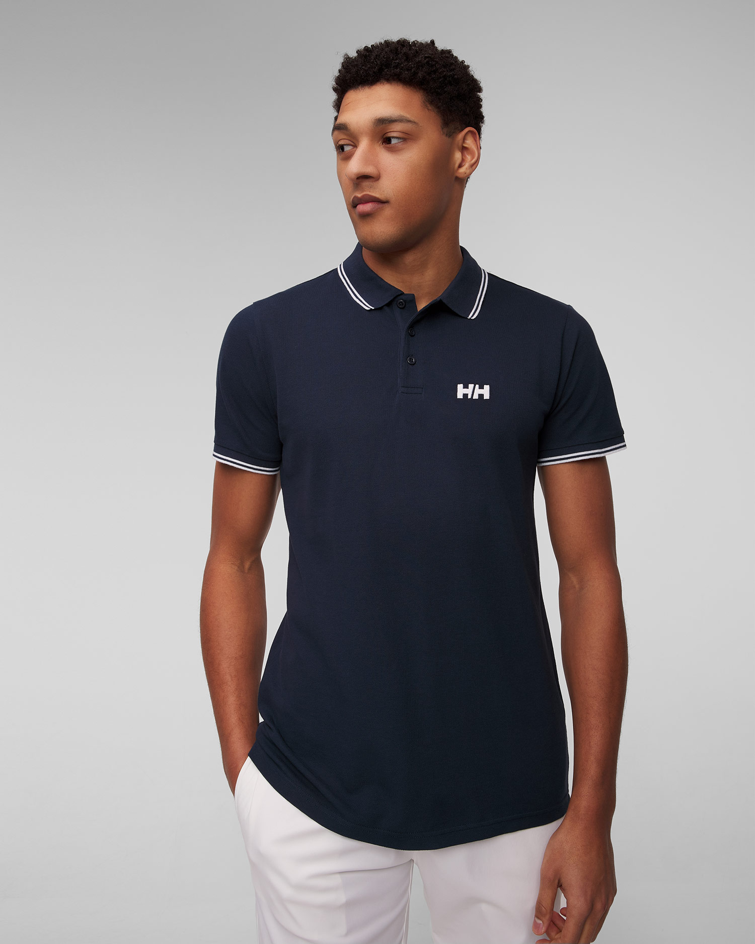 Granatowe polo męskie Helly Hansen Genova Polo