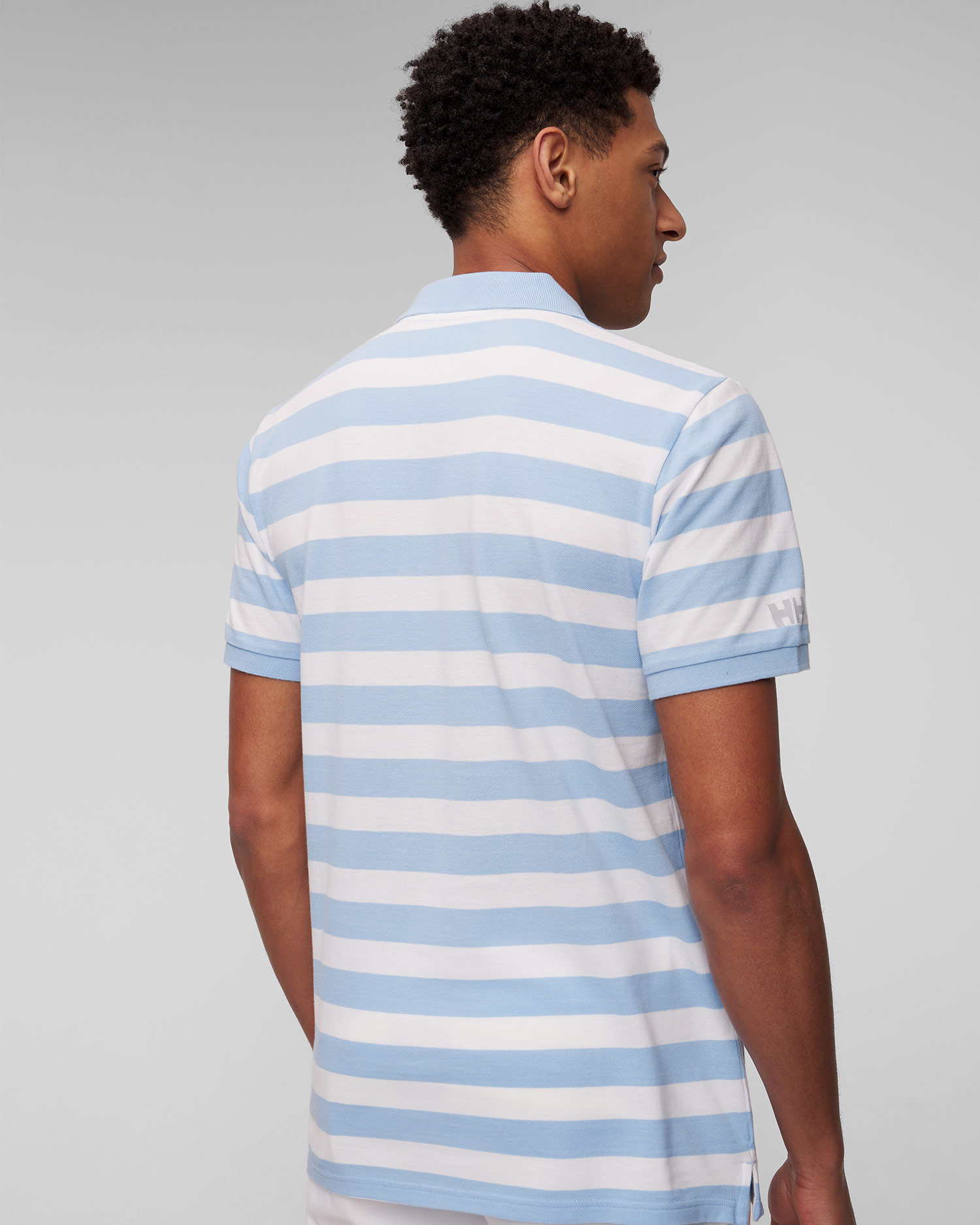 Helly Hansen Koster Polo Herren-Poloshirt in Weiß und Blau
