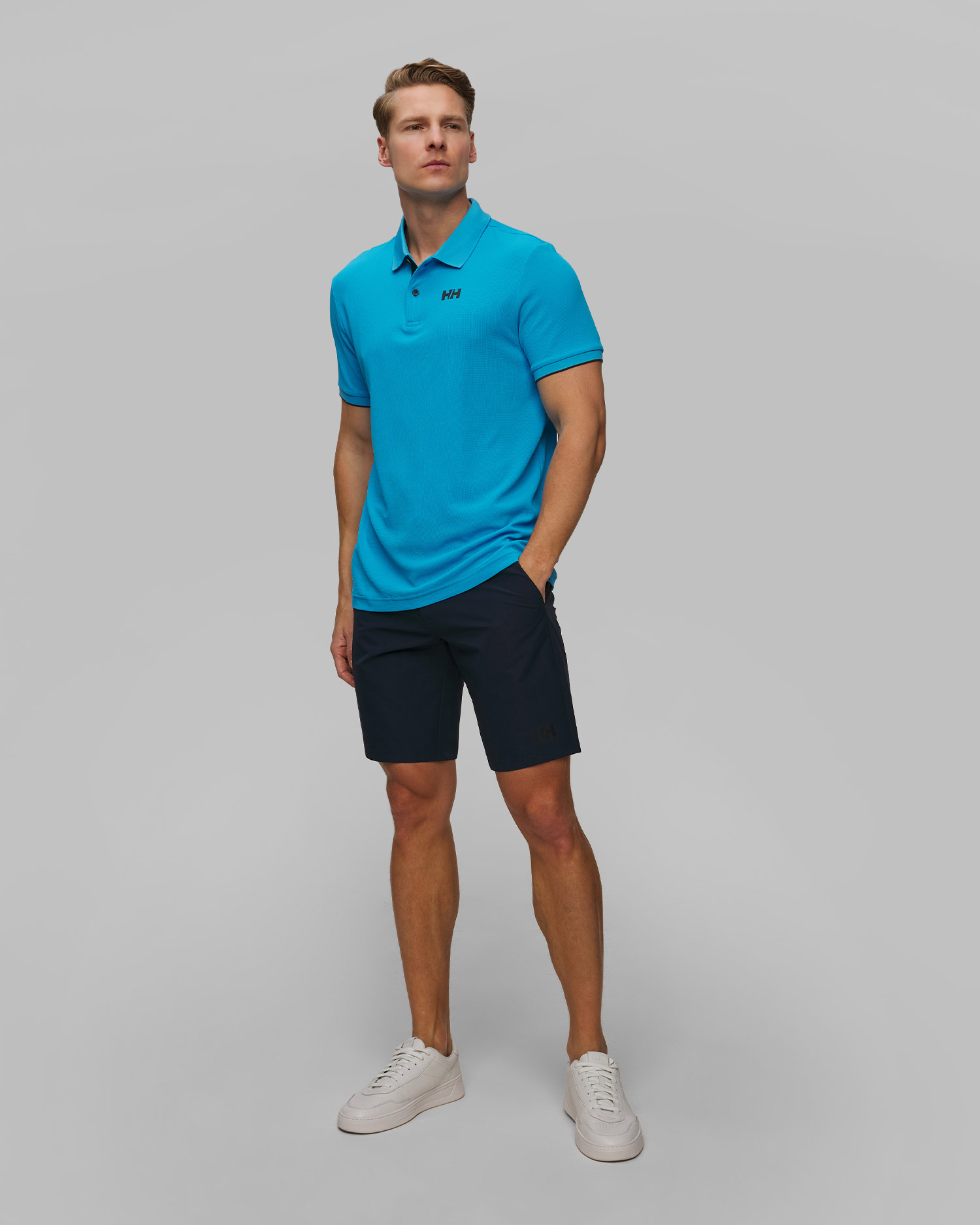 Polo pentru bărbați Helly Hansen Ocean 2.0 albastru