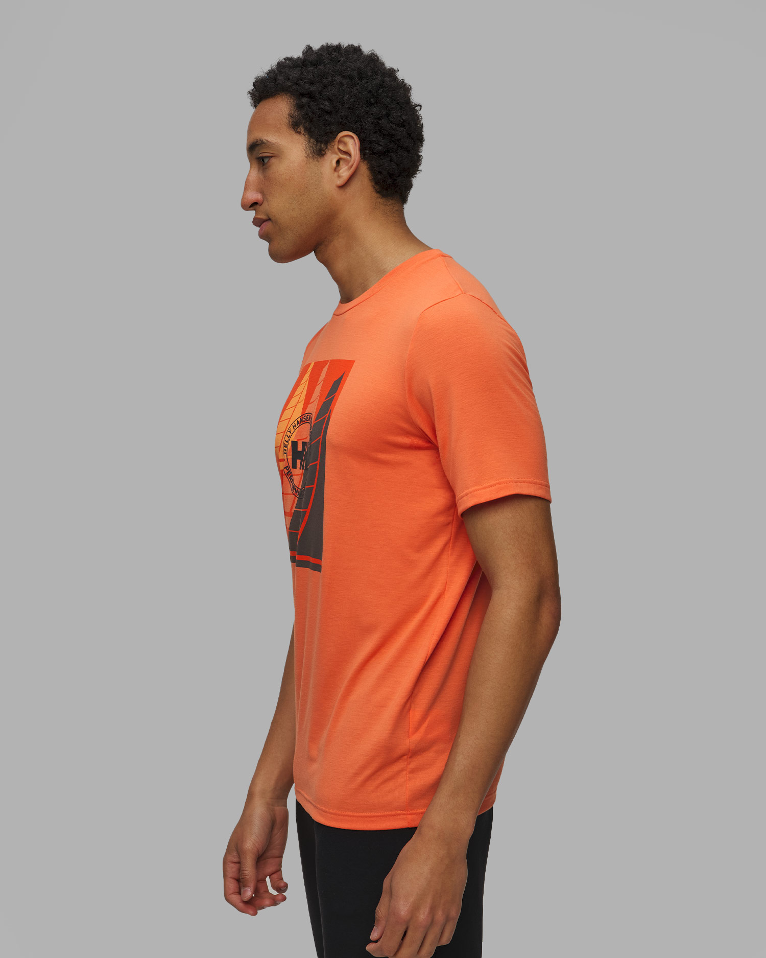 Helly Hansen Hp Race Graphic Herren-T-Shirt in Orange