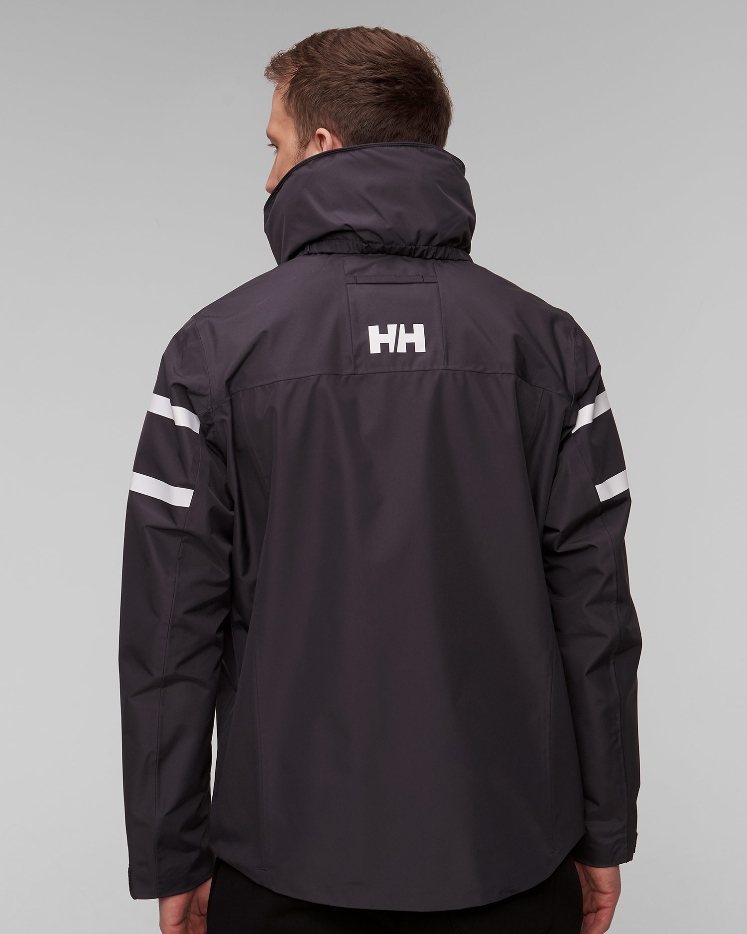 Szara kurtka żeglarska męska Helly Hansen Salt Inshore Jacket
