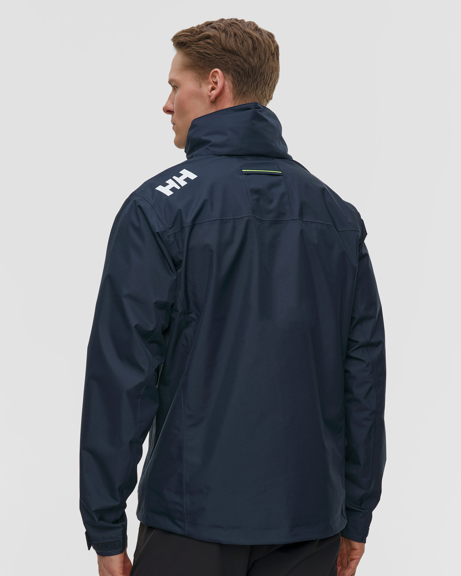 Giacca blu scuro nautica da uomo Helly Hansen Crew Hooded Jacket 2.0