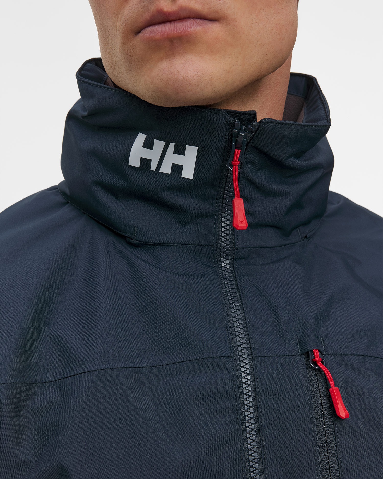 Giacca blu scuro nautica da uomo Helly Hansen Crew Hooded Jacket 2.0
