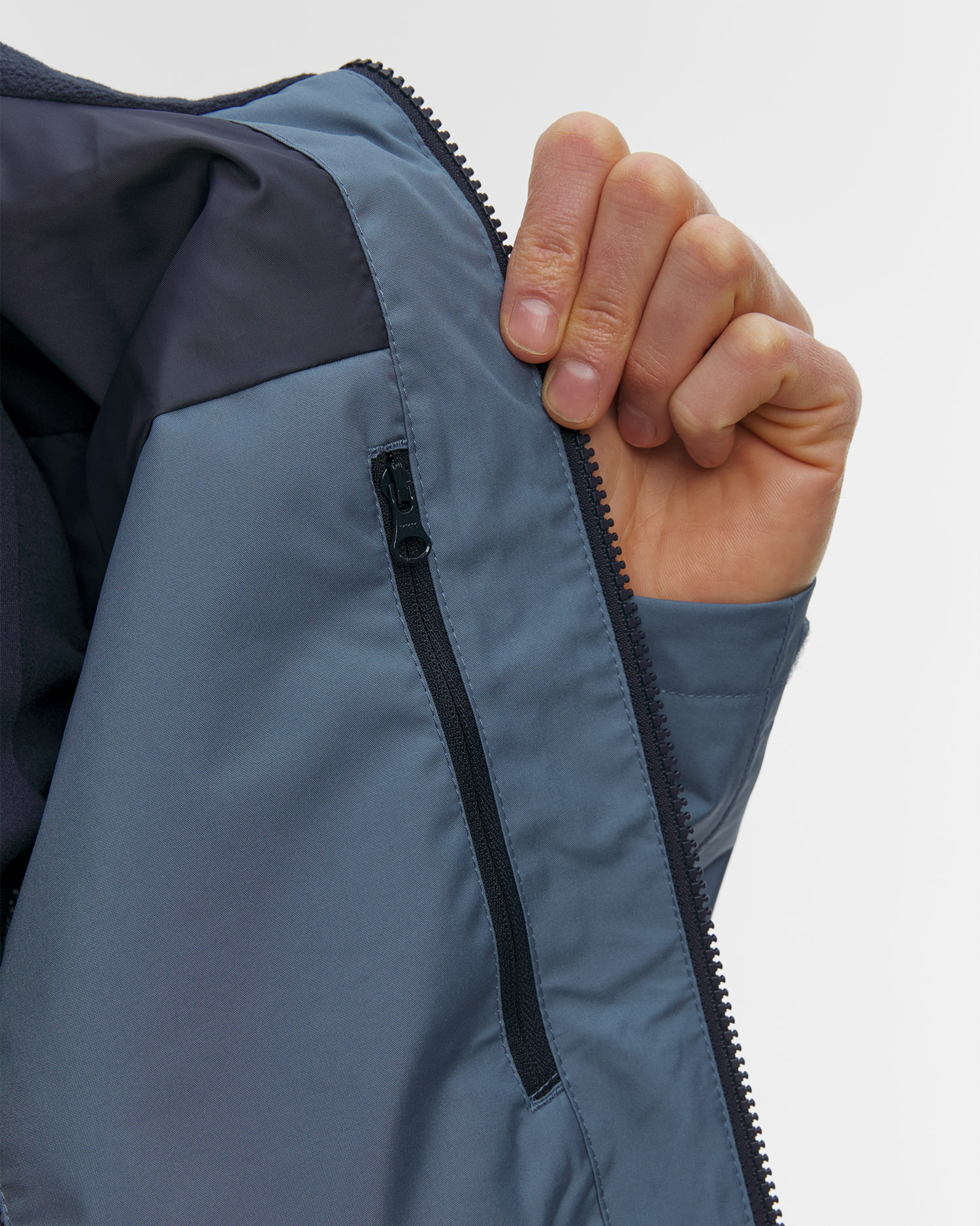 Kurtka żeglarska męska Helly Hansen Crew Hooded Jacket 2.0 jasnogranatowa