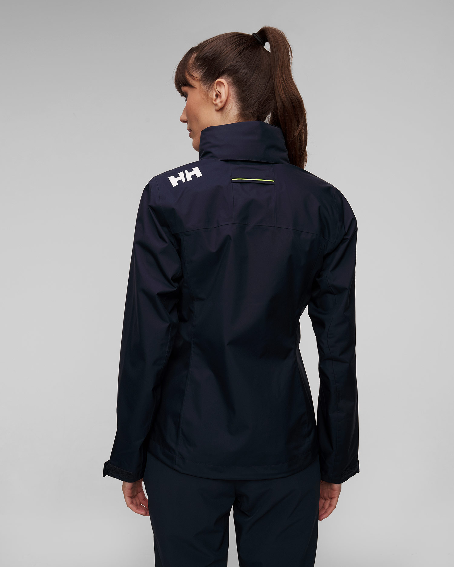 Women's navy blue sailing Helly Hansen Crew Hooded Jacket 2.0