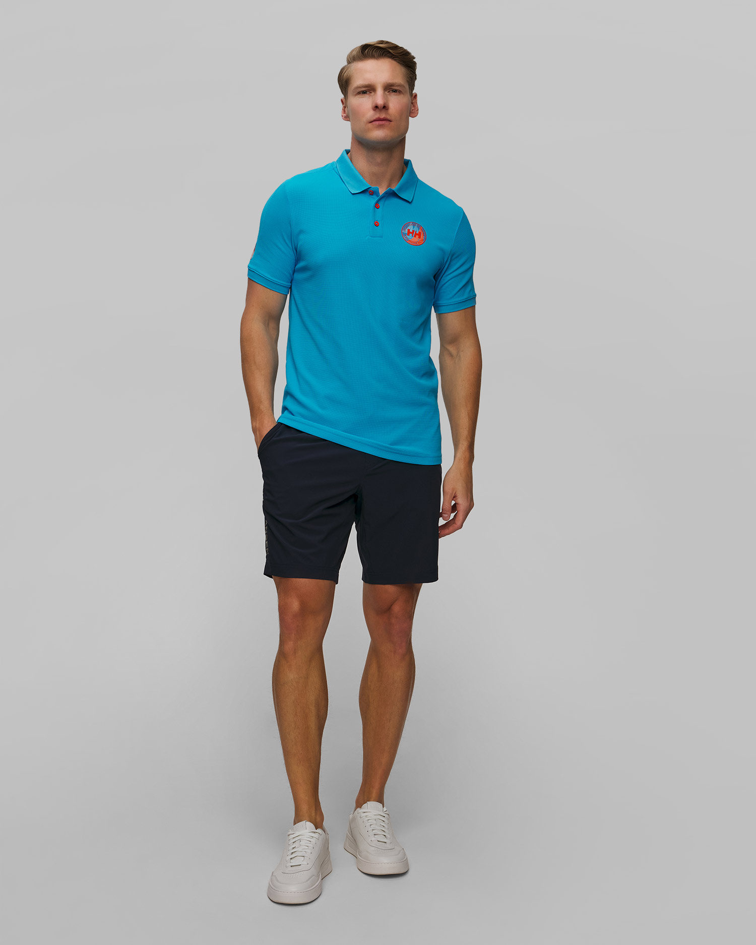 Polo pentru bărbați Helly Hansen Hp Race 2.0 albastru