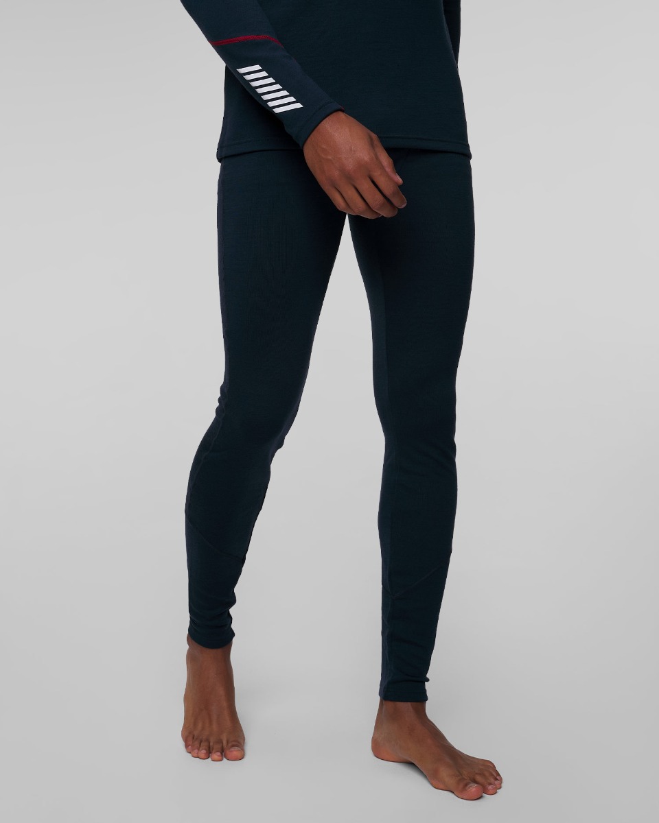 Pánské termo podvlíkačky Helly Hansen Lifa Merino Midweight Pant v Tmavě Modrém Barevném Odstínu, Barva/Vzor: Granatowy