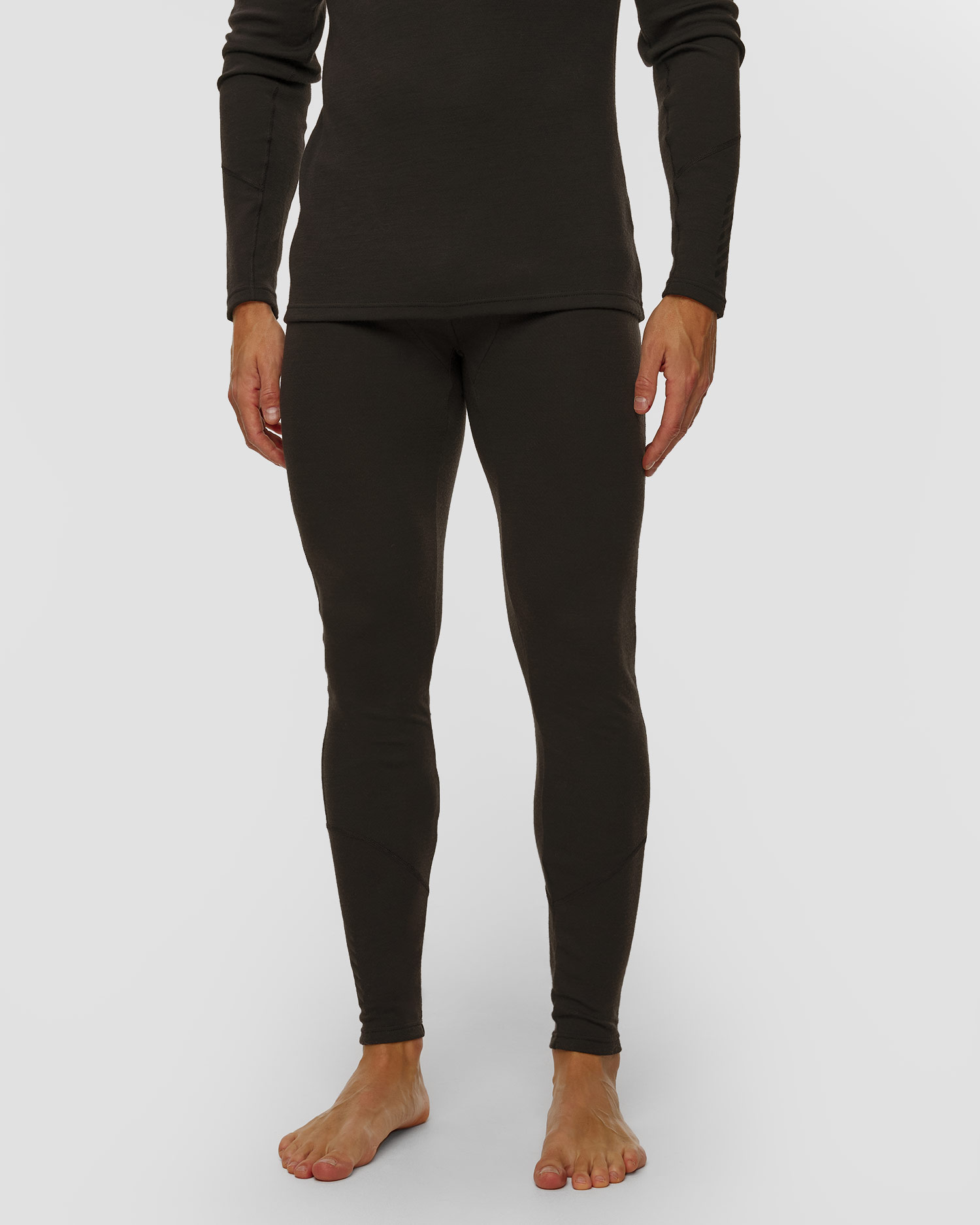 Pánské termo legíny Helly Hansen Lifa Merino Midweight Pant v černé barvě