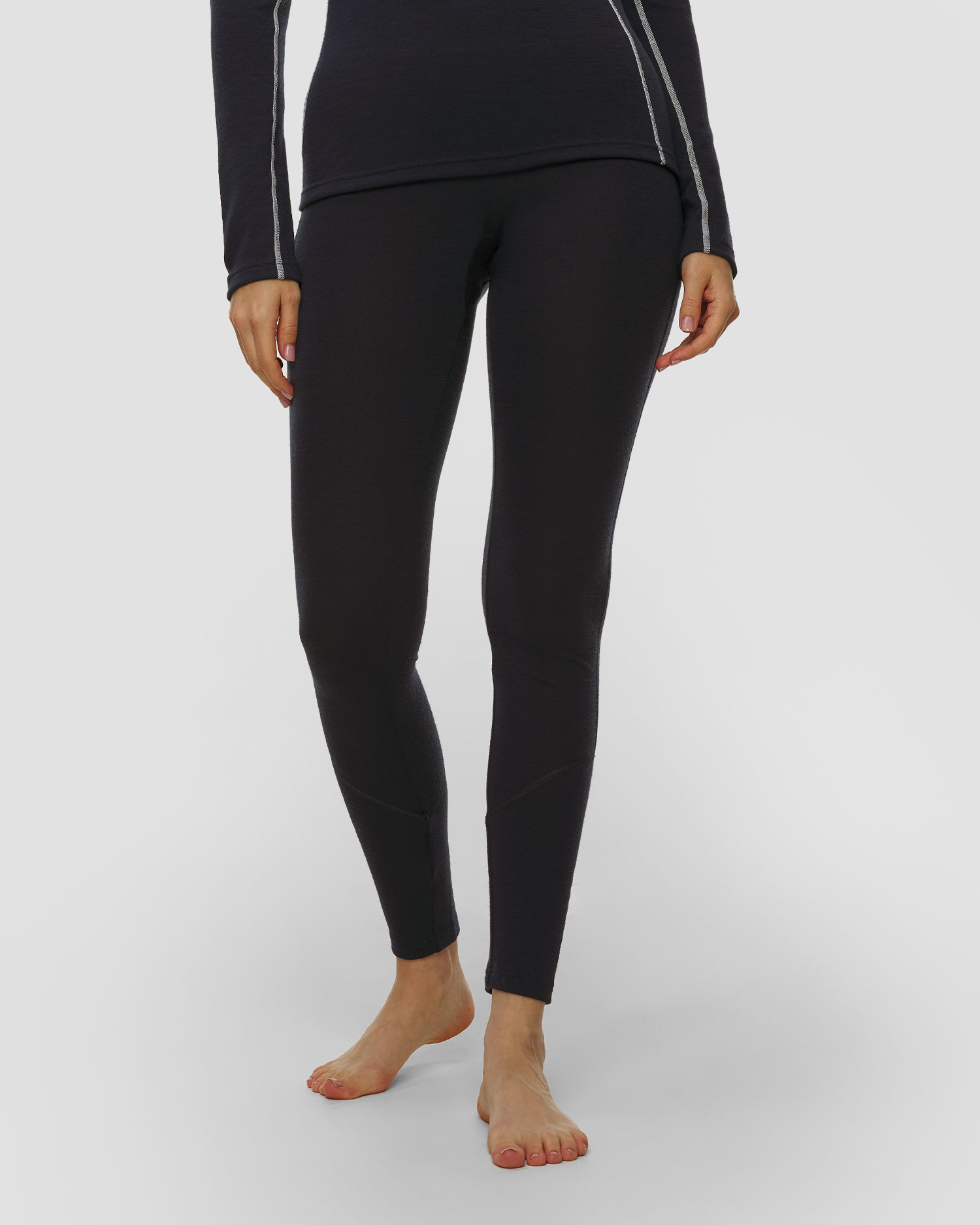 Jambiere termice pentru femei albastru marin Helly Hansen Lifa Merino Midweight Pant