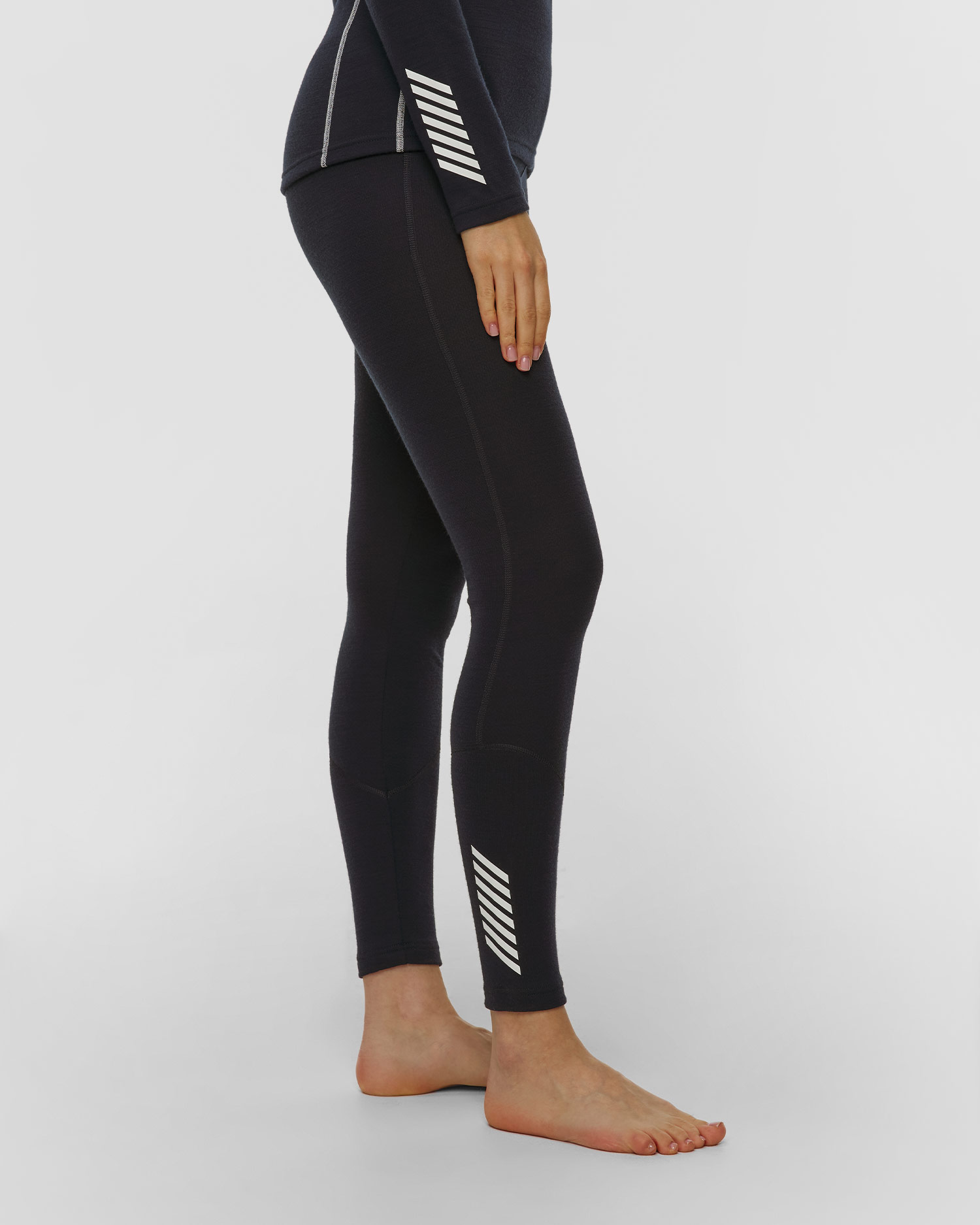 Jambiere termice pentru femei albastru marin Helly Hansen Lifa Merino Midweight Pant