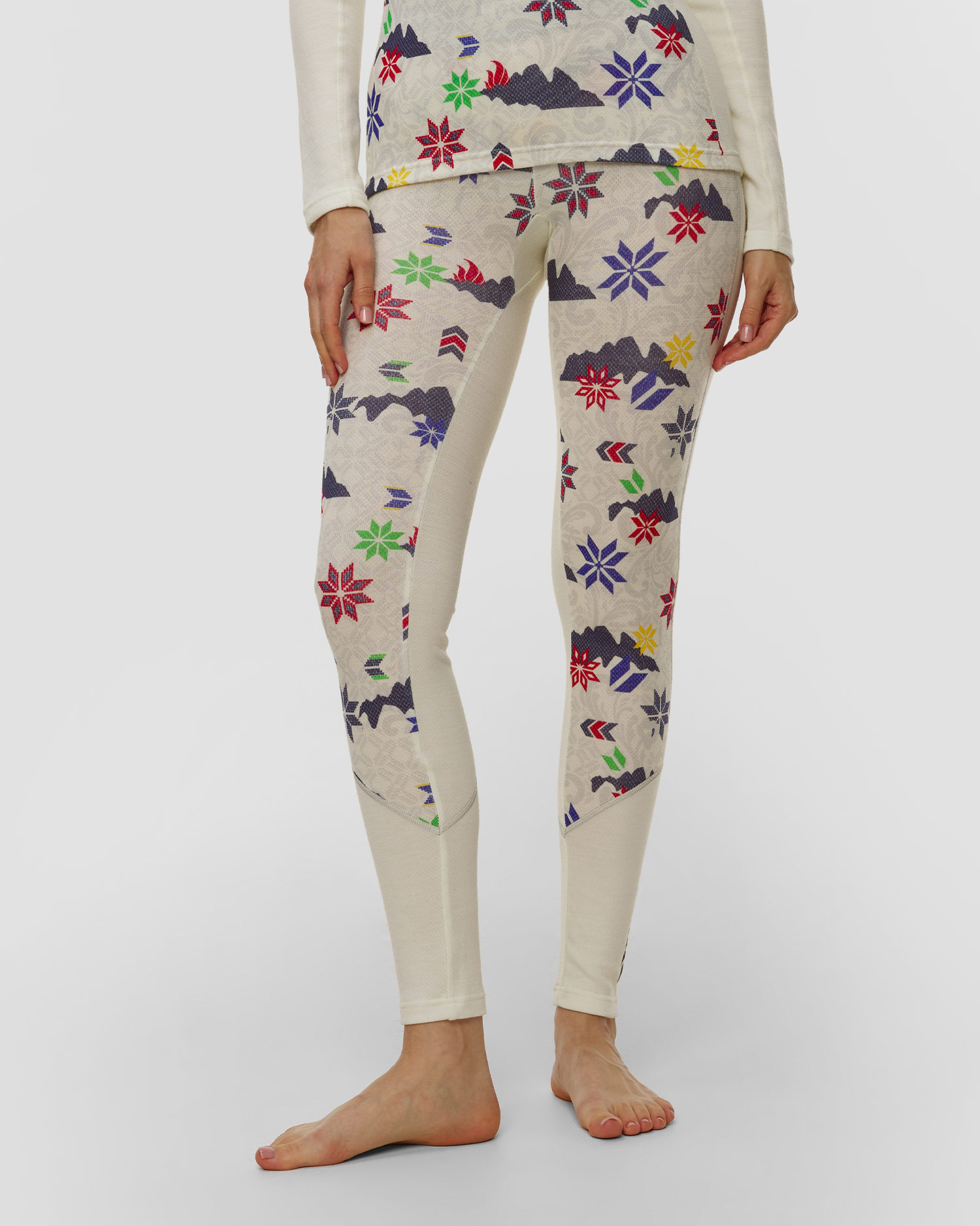 Colanți termici pentru femei Helly Hansen W Lifa Merino Midweight Graphic Pant