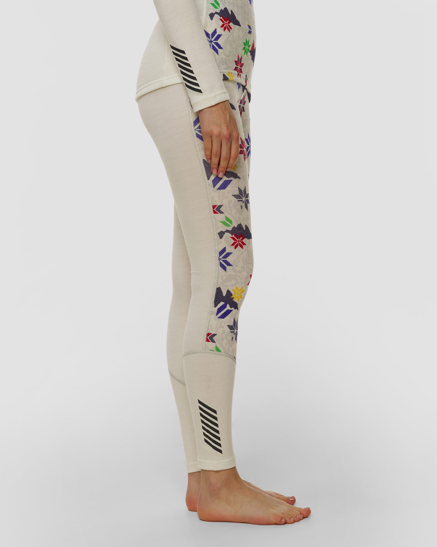 Dámské termo legíny Helly Hansen W Lifa Merino Midweight Graphic Pant