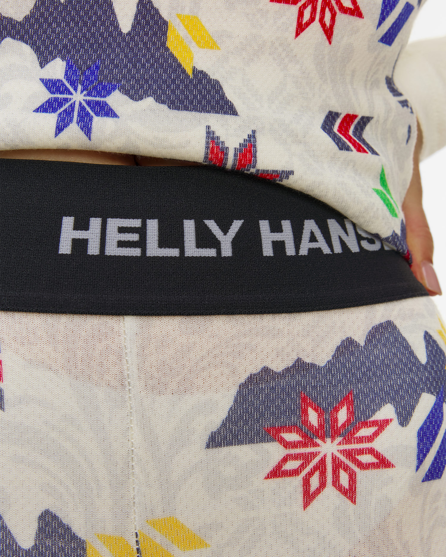 Colanți termici pentru femei Helly Hansen W Lifa Merino Midweight Graphic Pant