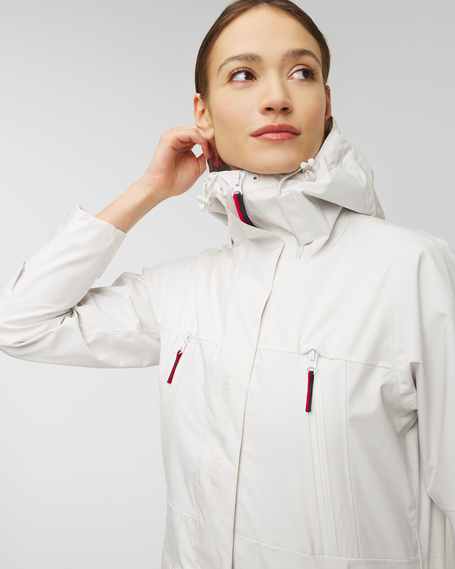 Helly Hansen W RWB Spring Coat Mantel 53745 823 S portofino