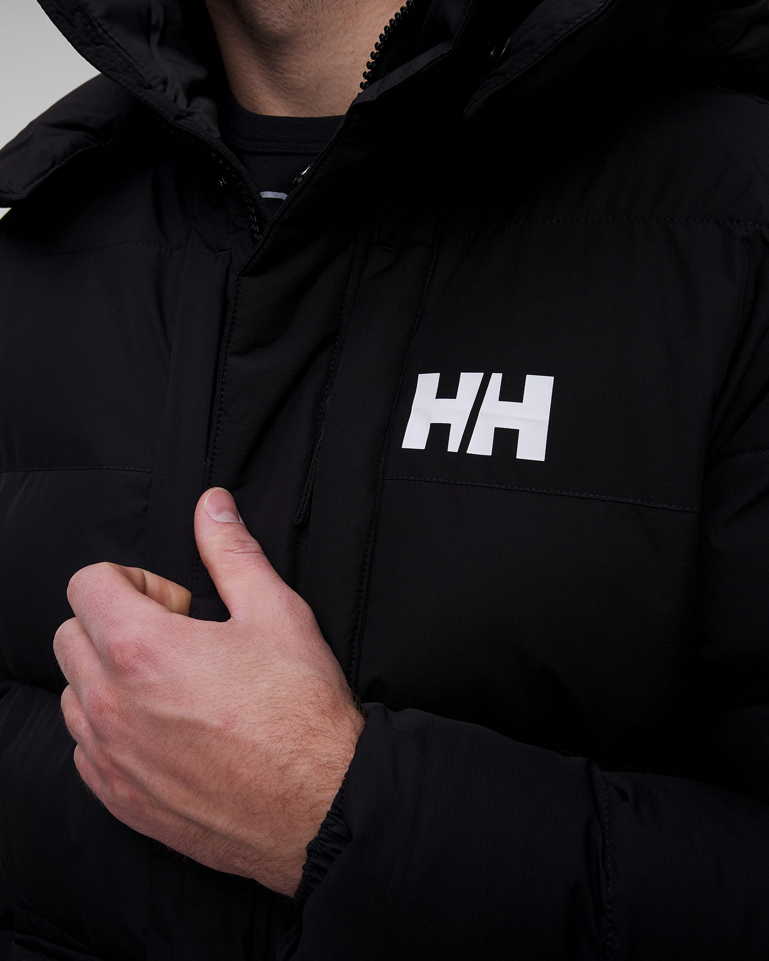 Helly Hansen Explorer Puffy isolierte Herrenjacke in Schwarz