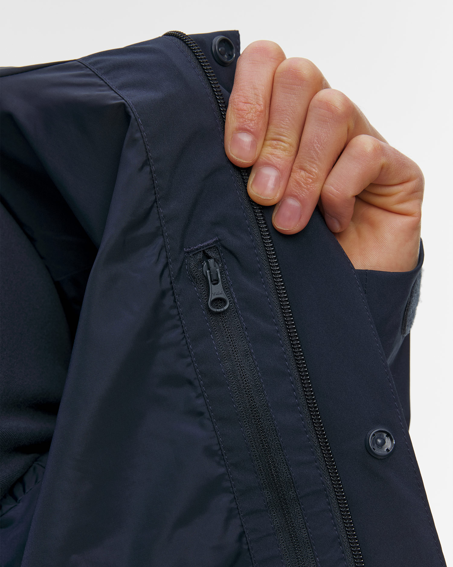 Płaszcz przeciwdeszczowy męski Helly Hansen Munich Raincoat granatowy