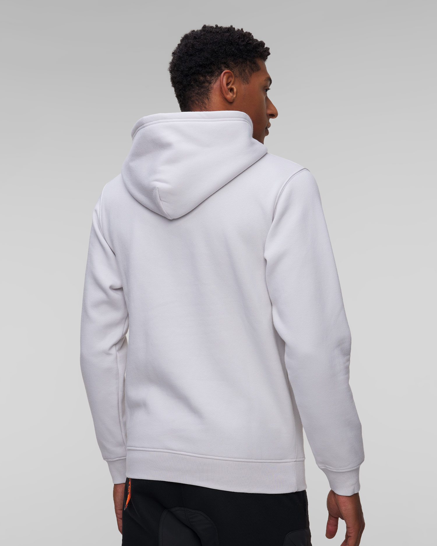 Helly Hansen Cotton Fleece Graphic Hoodie Herren-Sweatshirt in Weiß
