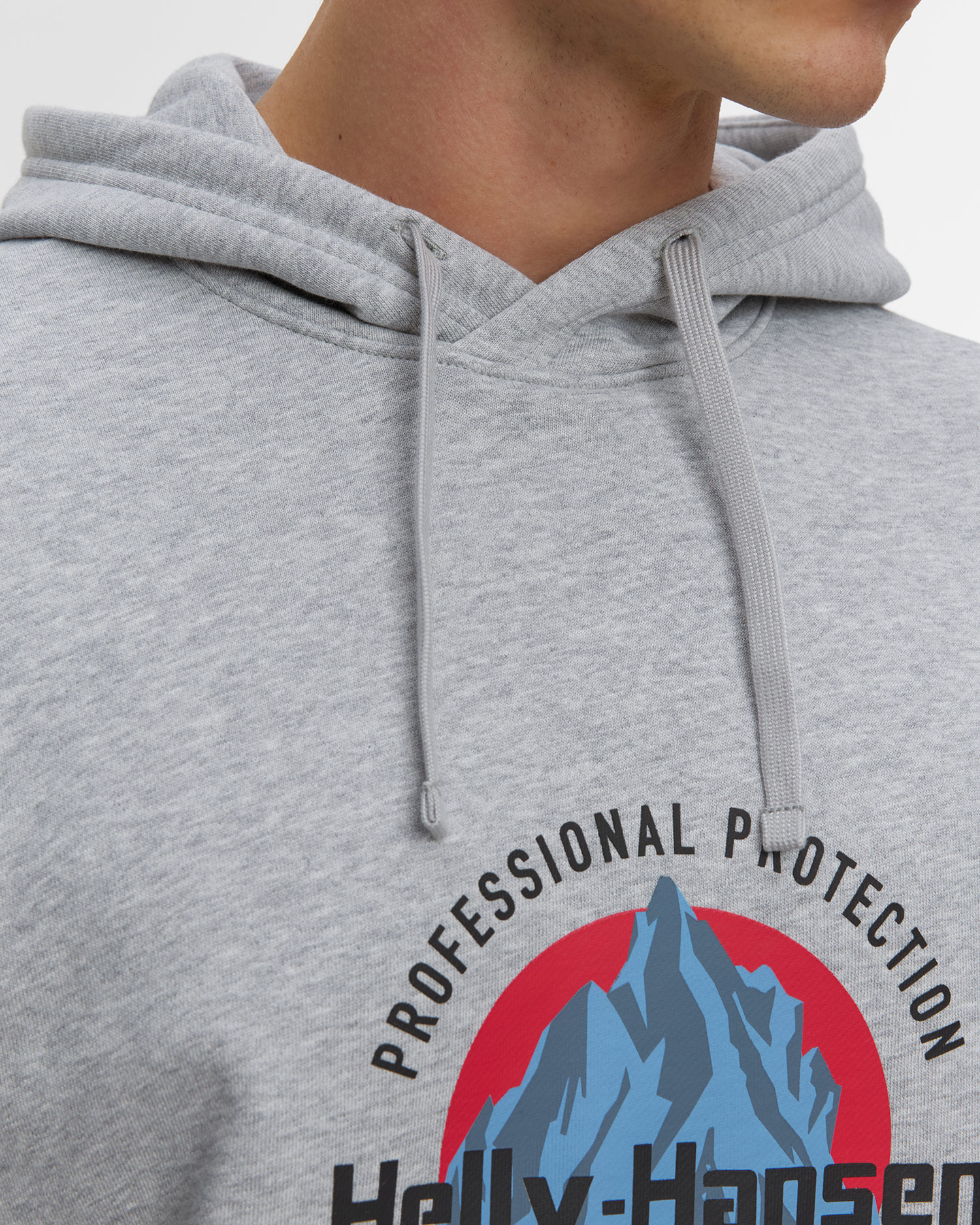 Men's Helly Hansen Core Graphic Hoodie gray