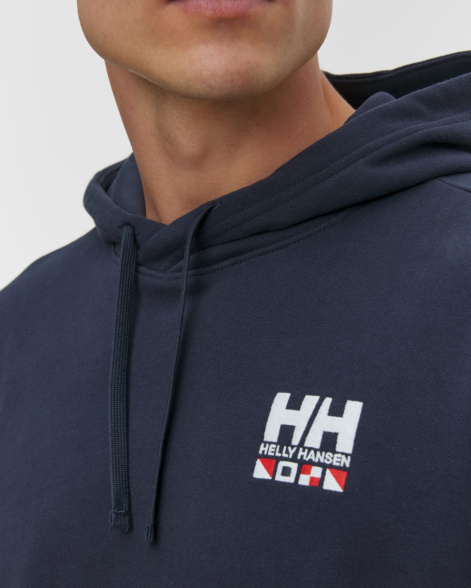Tmavě modrá pánská mikina s kapucou Helly Hansen Shoreline Hoodie
