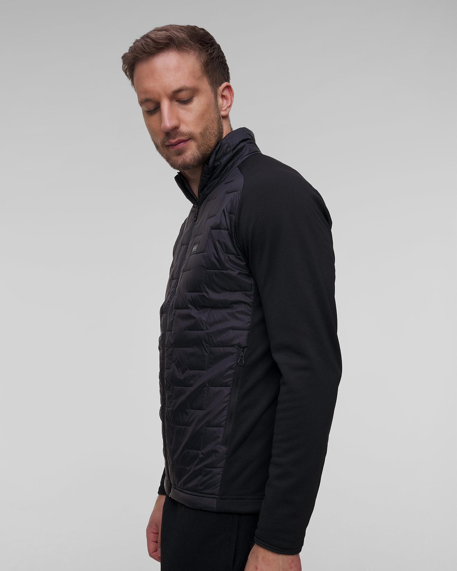 Pánska hybridná bunda Helly Hansen Lifaloft Hybrid Insulator čierna
