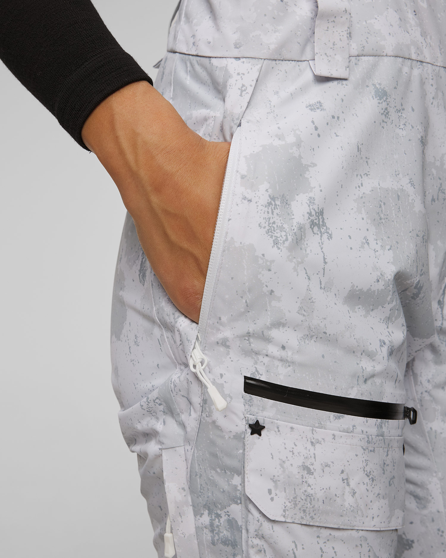 Pantaloni de schi pentru femei Helly Hansen Powderqueen Bib Pant