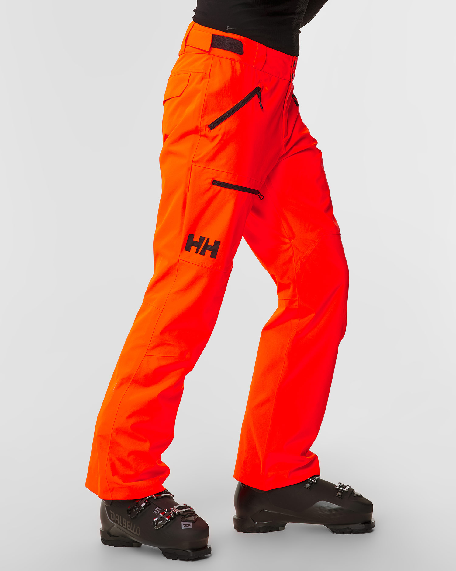Pánske lyžiarske nohavice Helly Hansen Sogn Cargo Pant oranžové