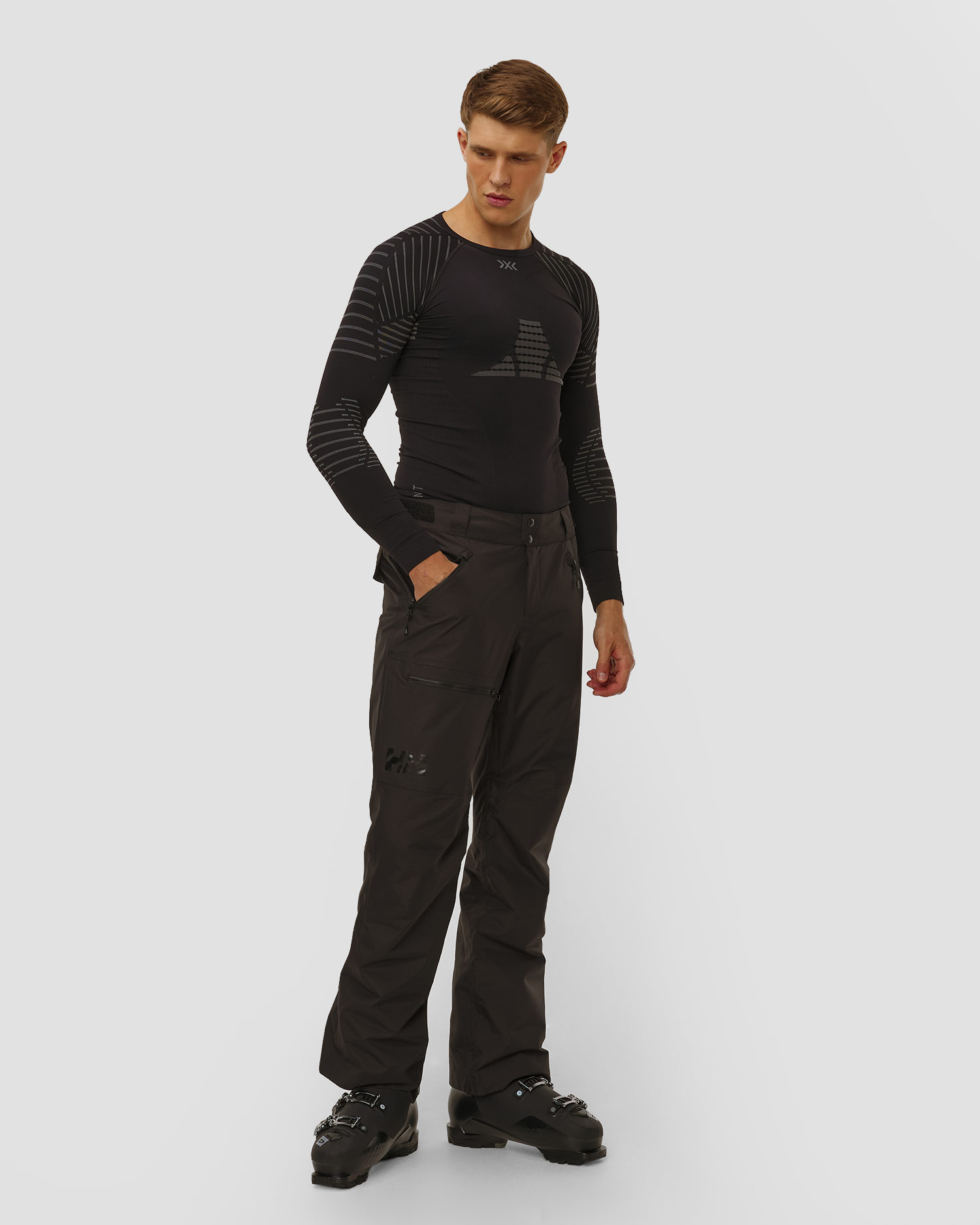 Spodnie narciarskie męskie Helly Hansen Sogn Cargo Pant czarne