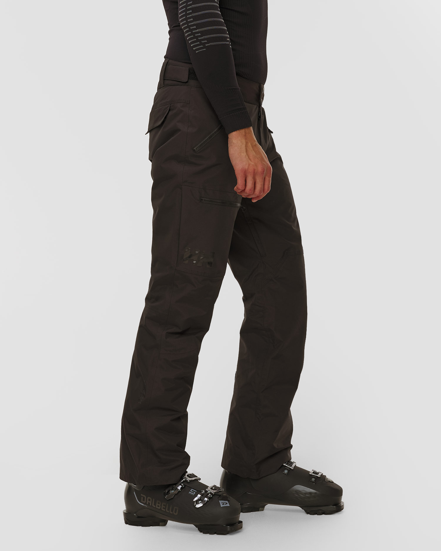 Spodnie narciarskie męskie Helly Hansen Sogn Cargo Pant czarne
