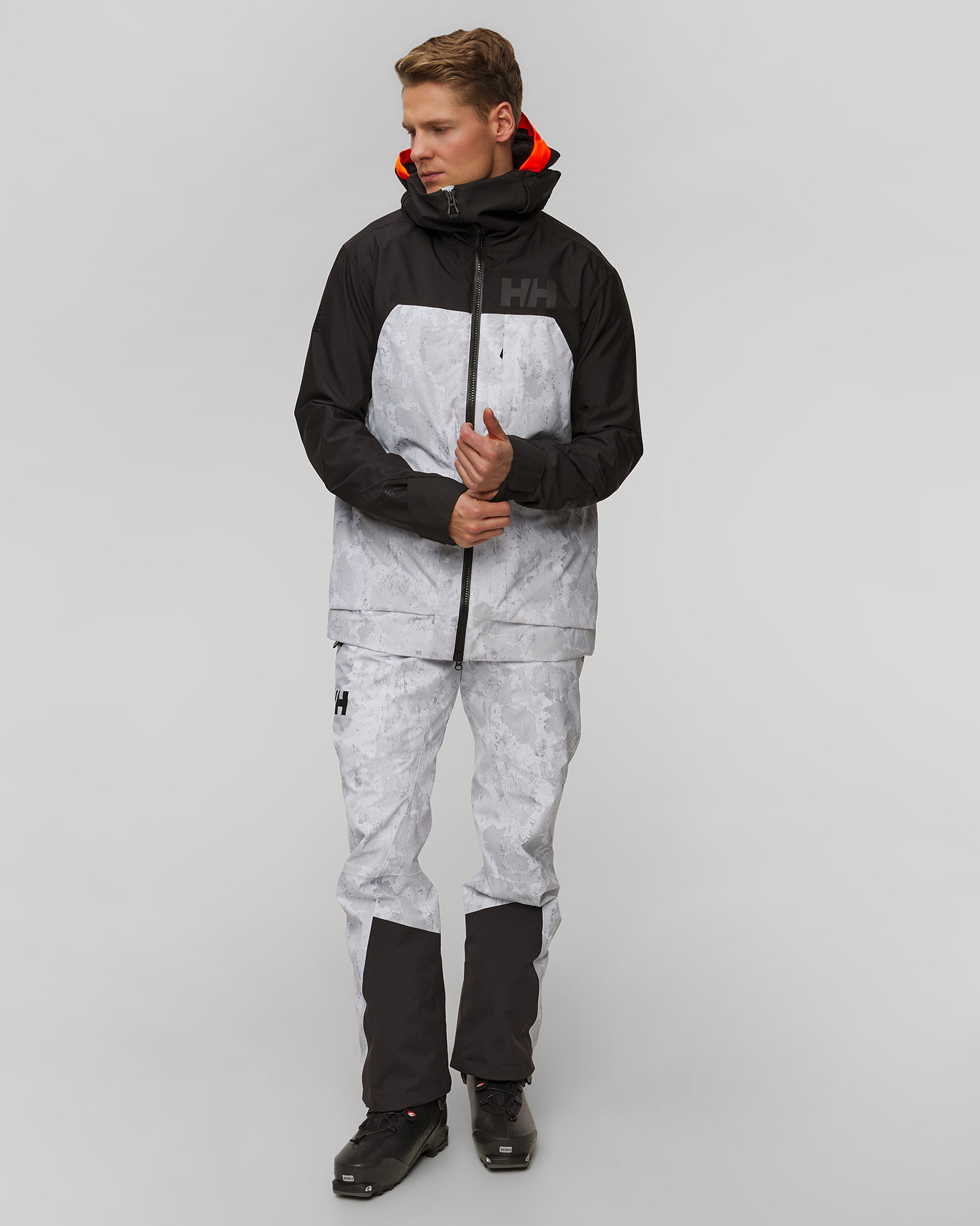 Pánska lyžiarska bunda Helly Hansen Straightline Lifaloft 2.0
