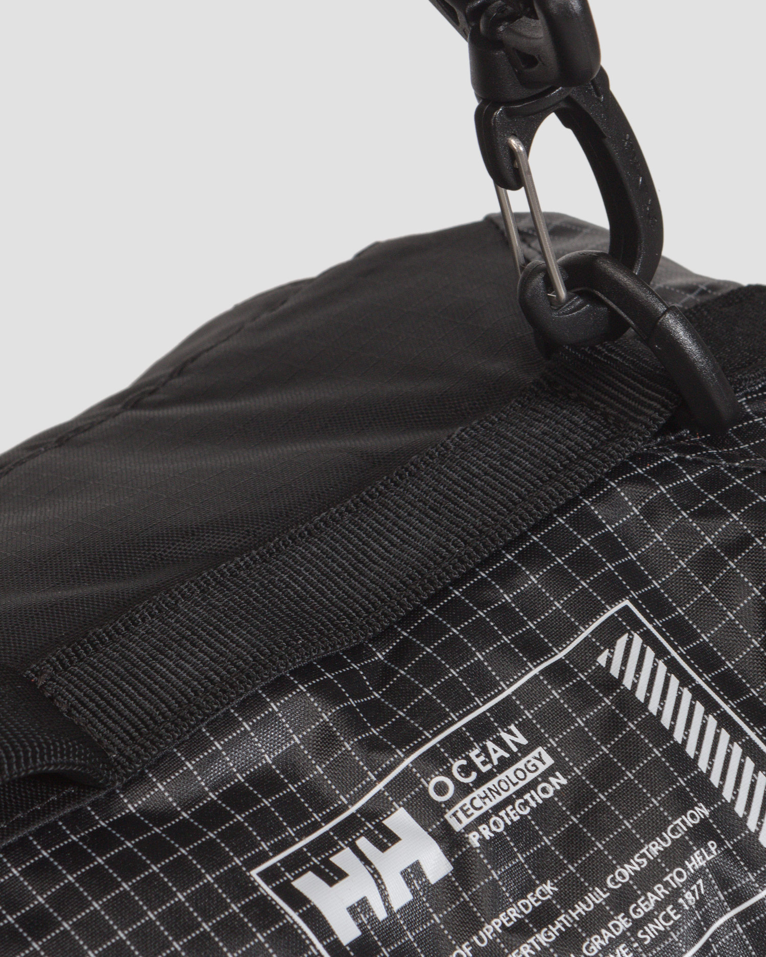 Geantă neagră impermeabilă Helly Hansen Hightide WP Duffel 35L