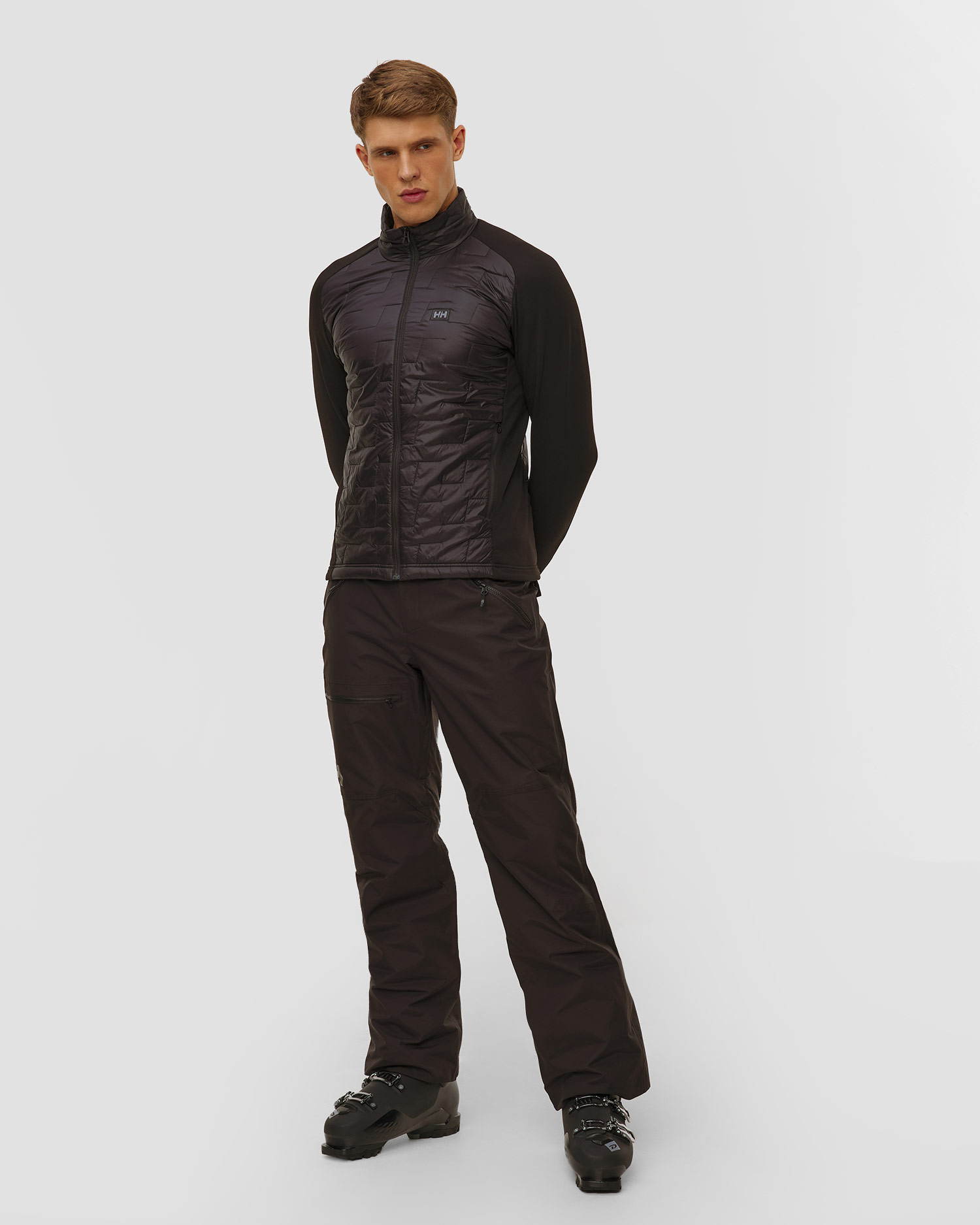 Helly Hansen Lifaloft Hybrid Insulator Hybridjacke für Herren in Schwarz