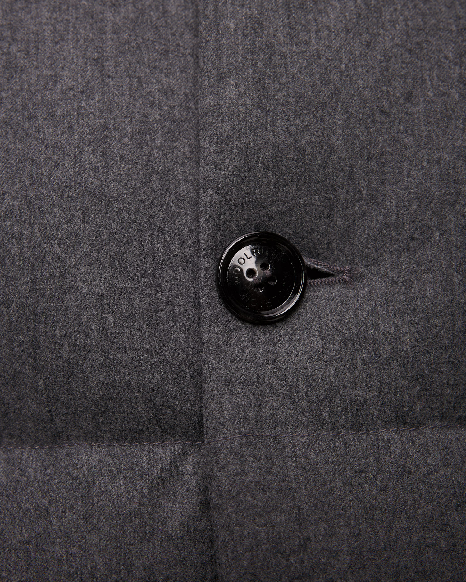 Woolrich Luxe Long Parka Wolljacke für Herren in Grau