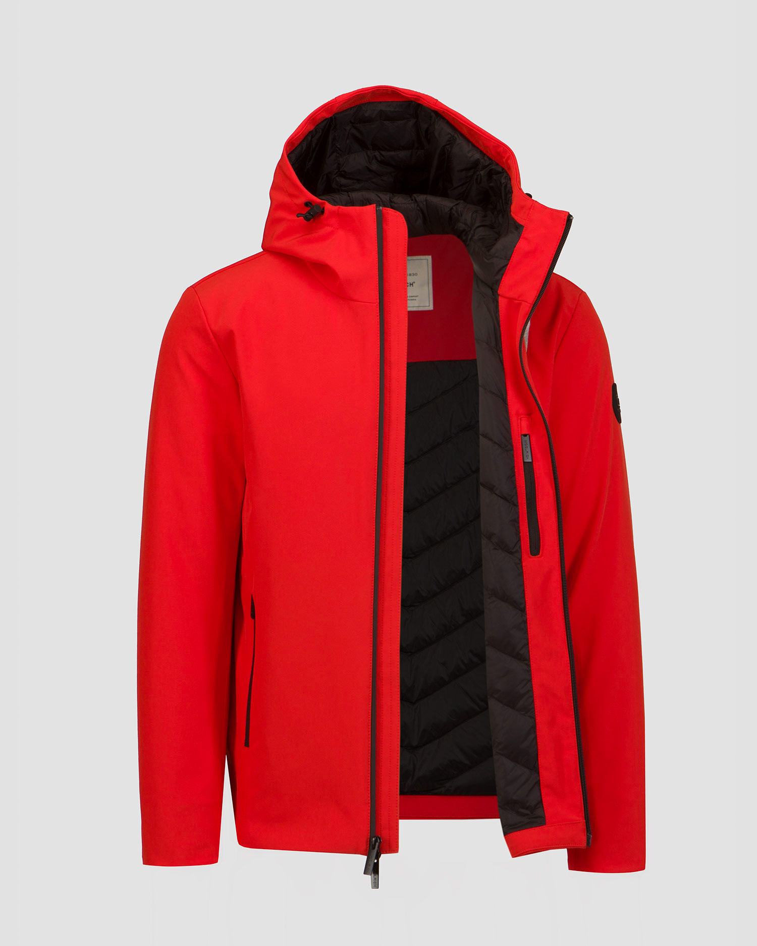 Men's red Woolrich Pacific Soft Shell Jacket